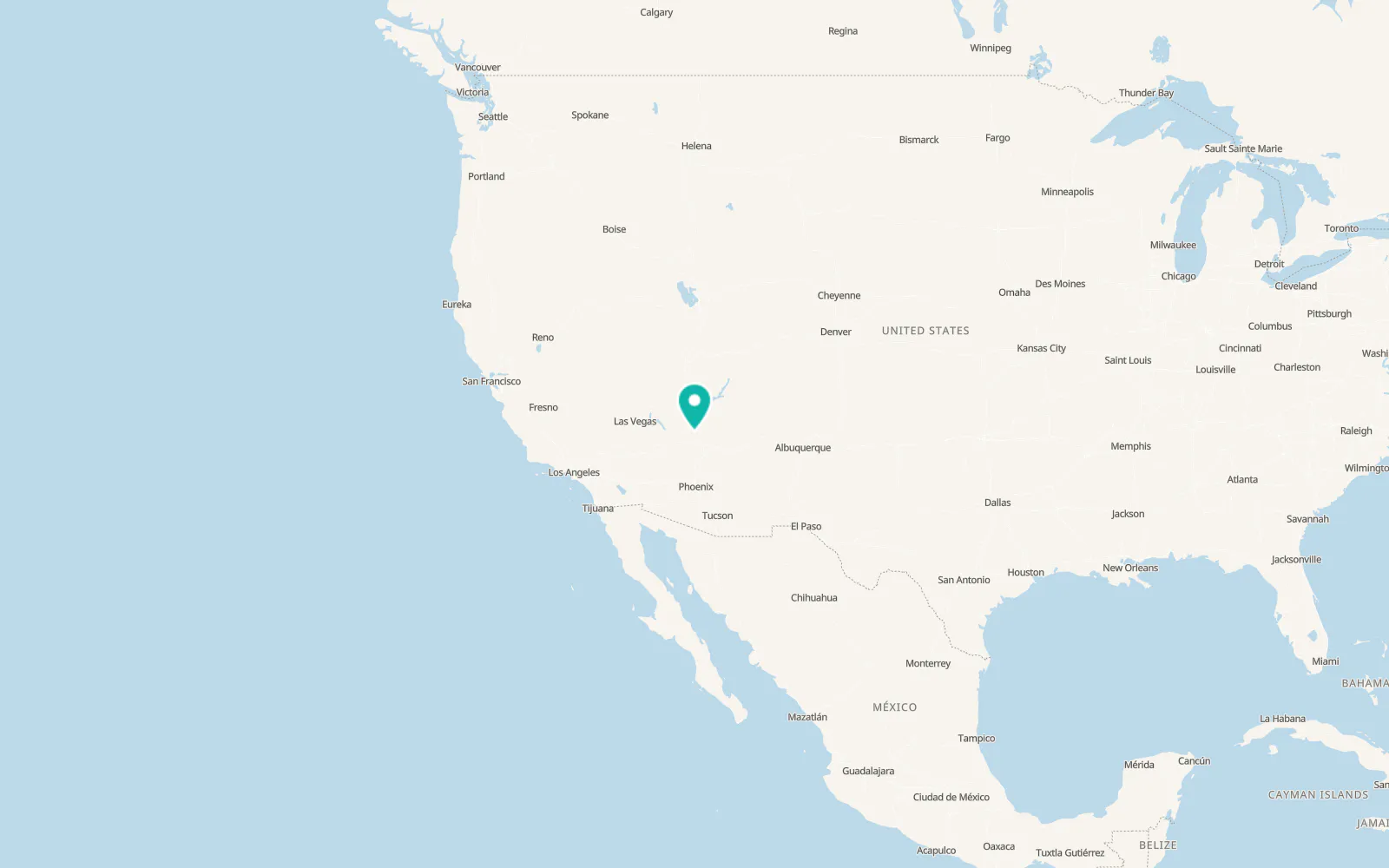 Map of Valle