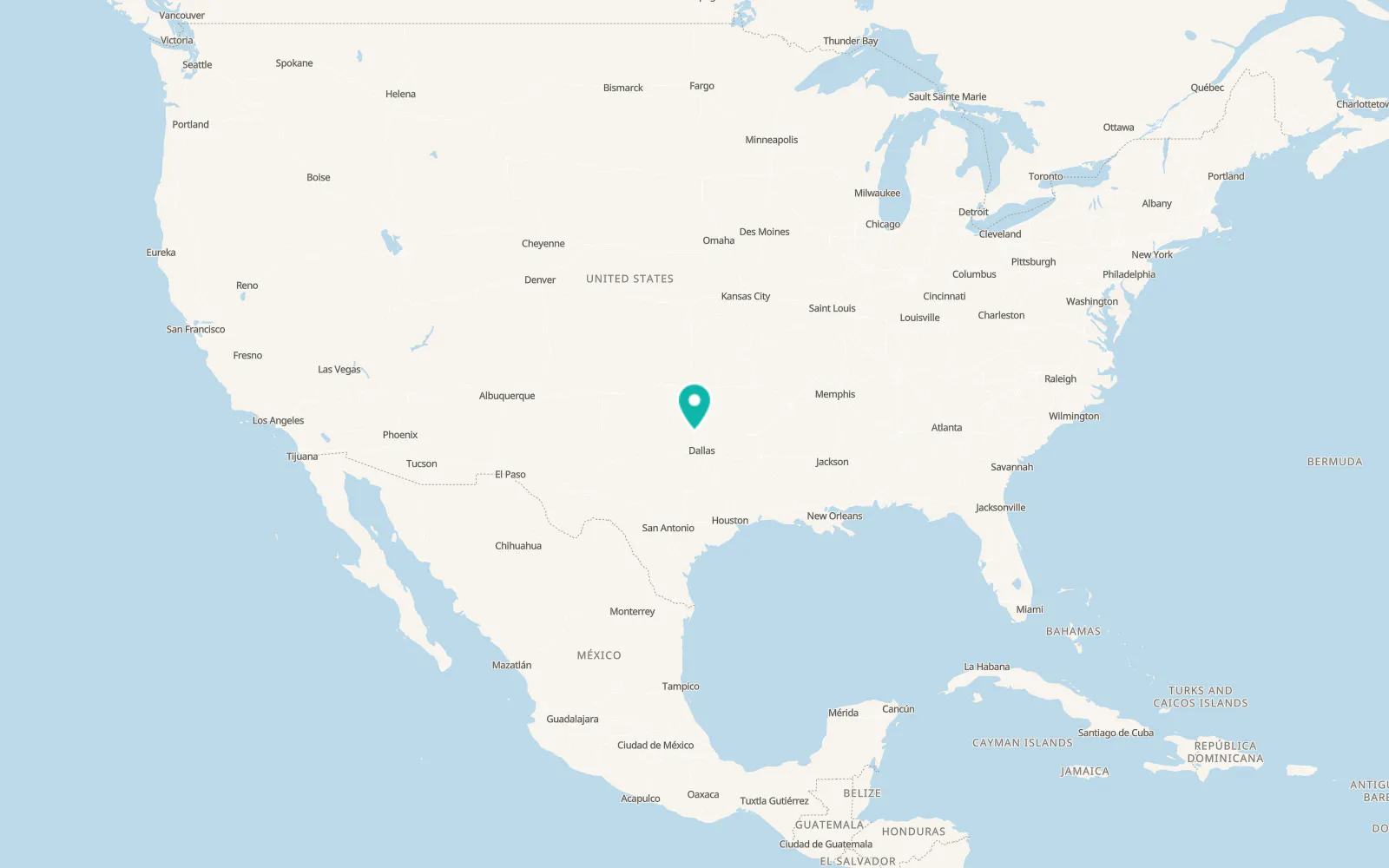 Map of Valley View