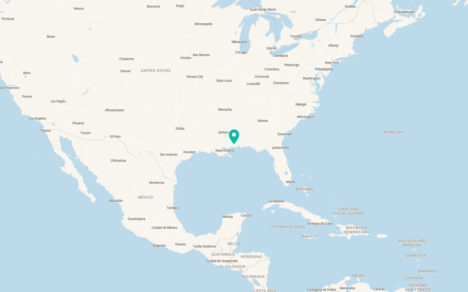 Map of Vancleave