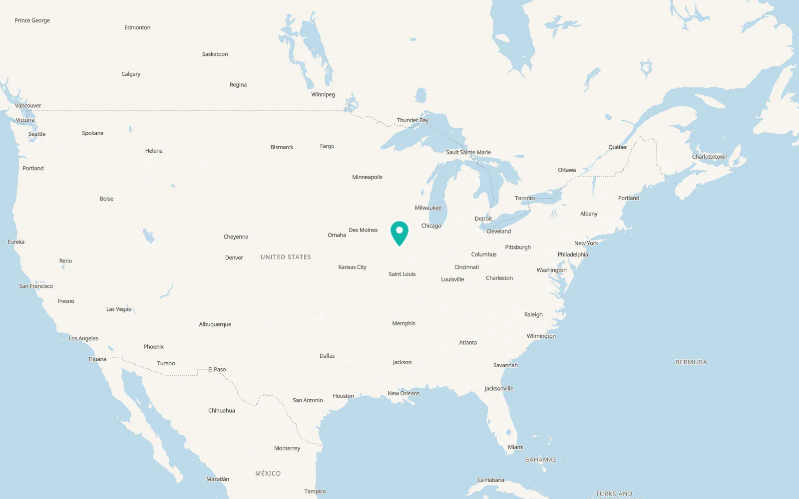 Map of Vermont