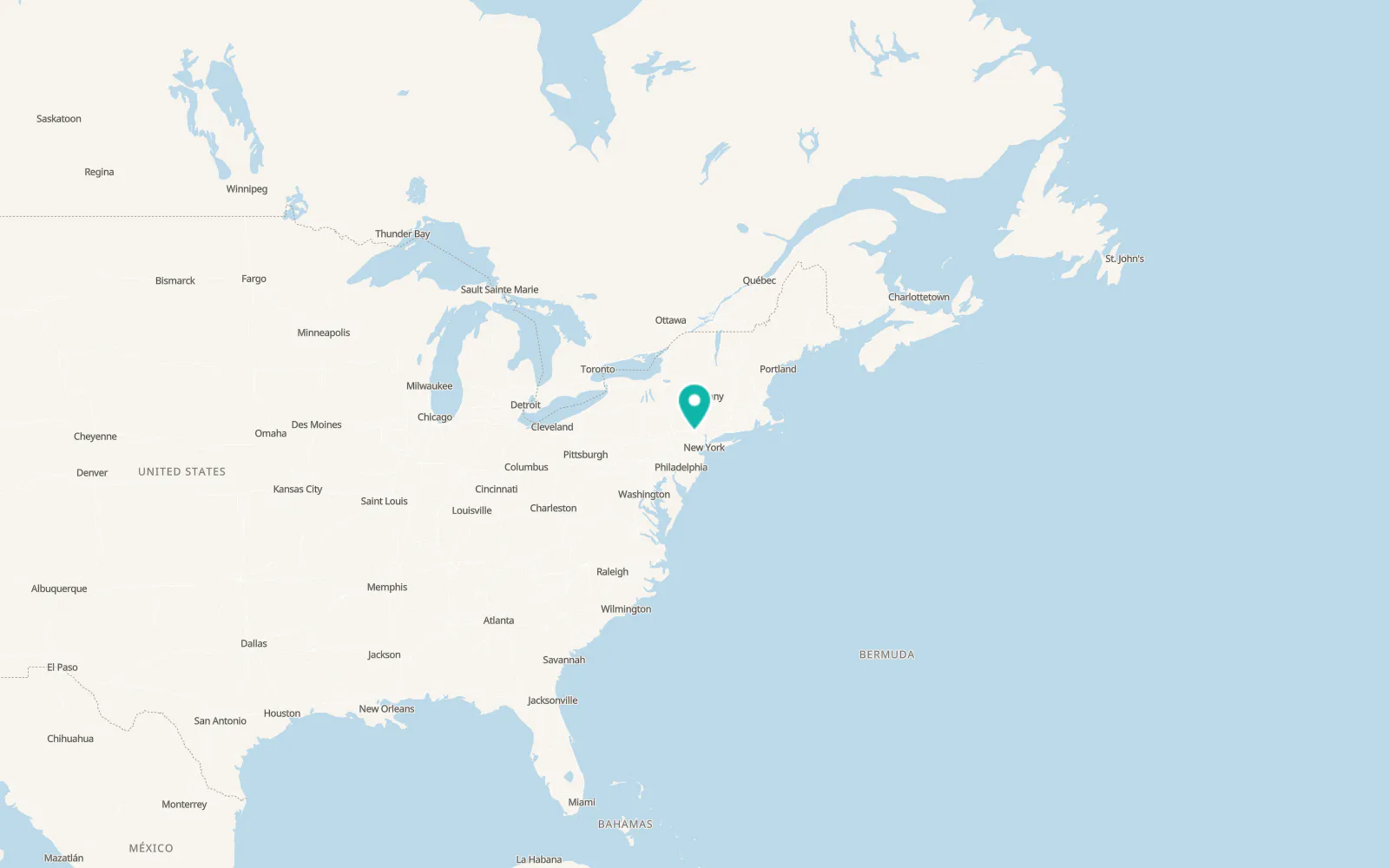 Map of Vernon Valley
