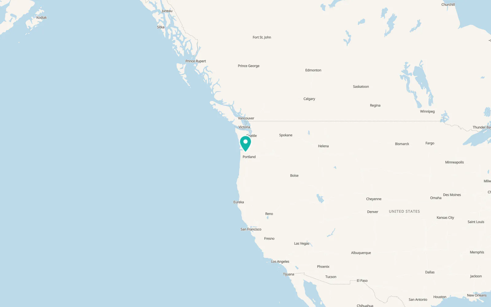 Map of Vernonia