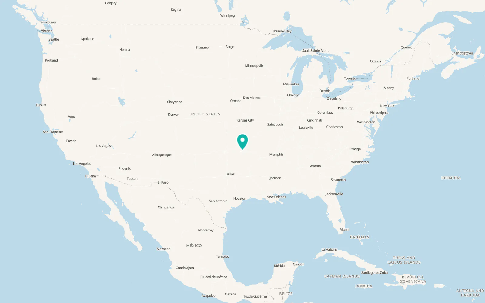 Map of Vian