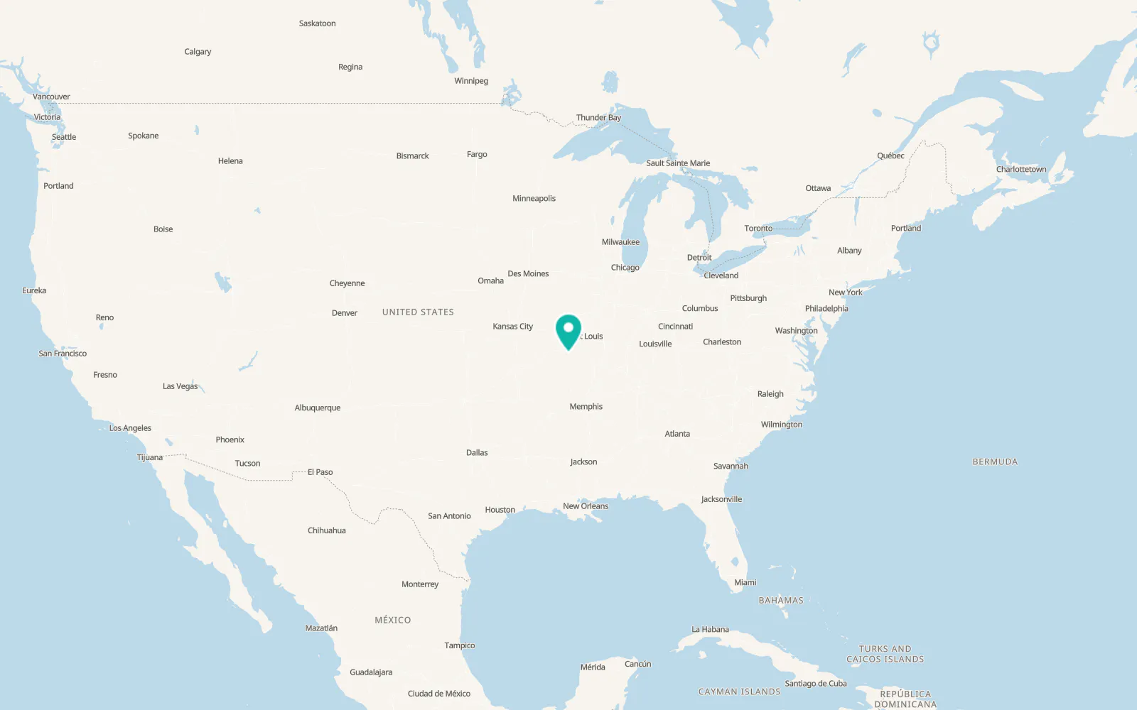 Map of Viburnum