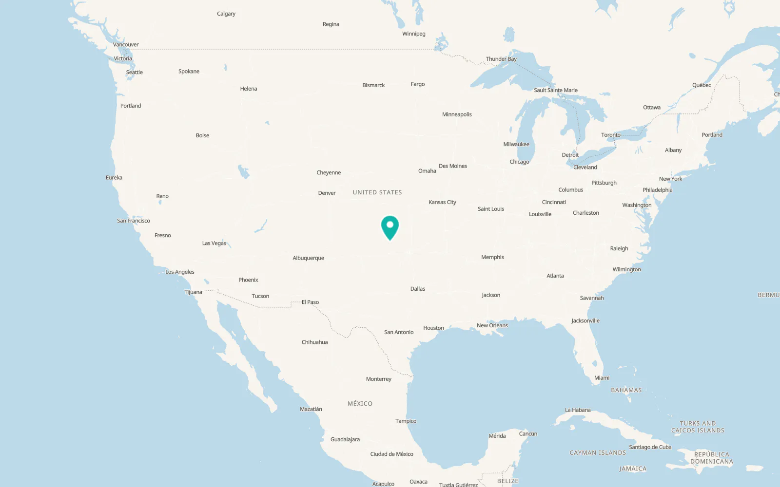Map of Vici