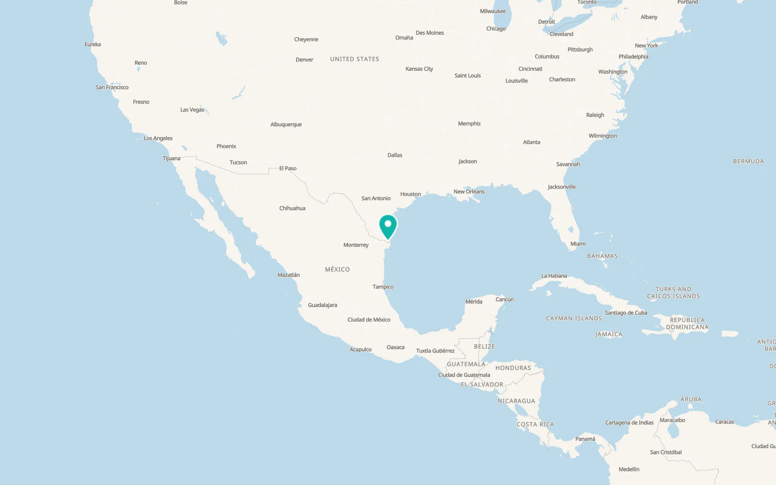 Map of Villa Pancho