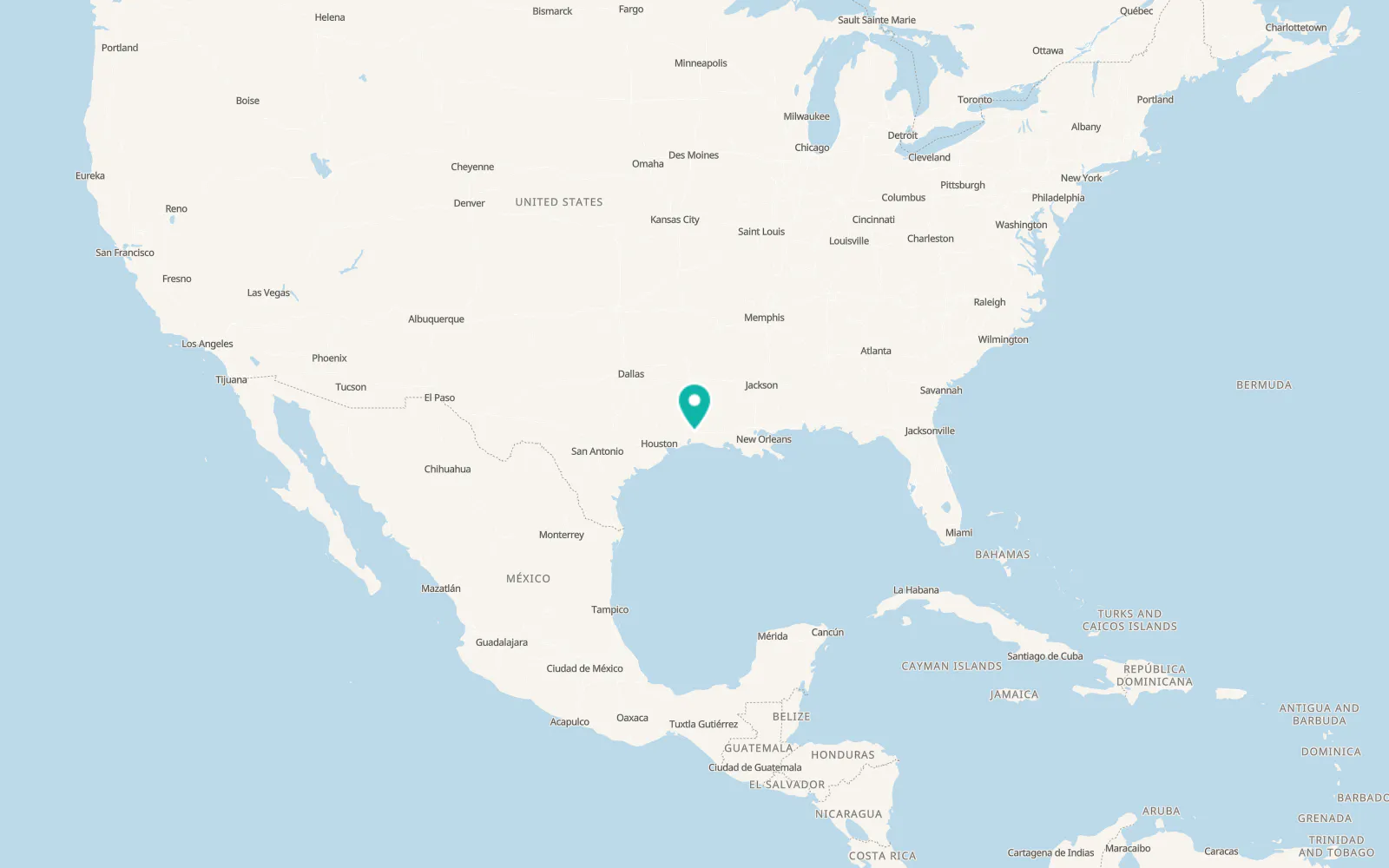 Map of Vinton