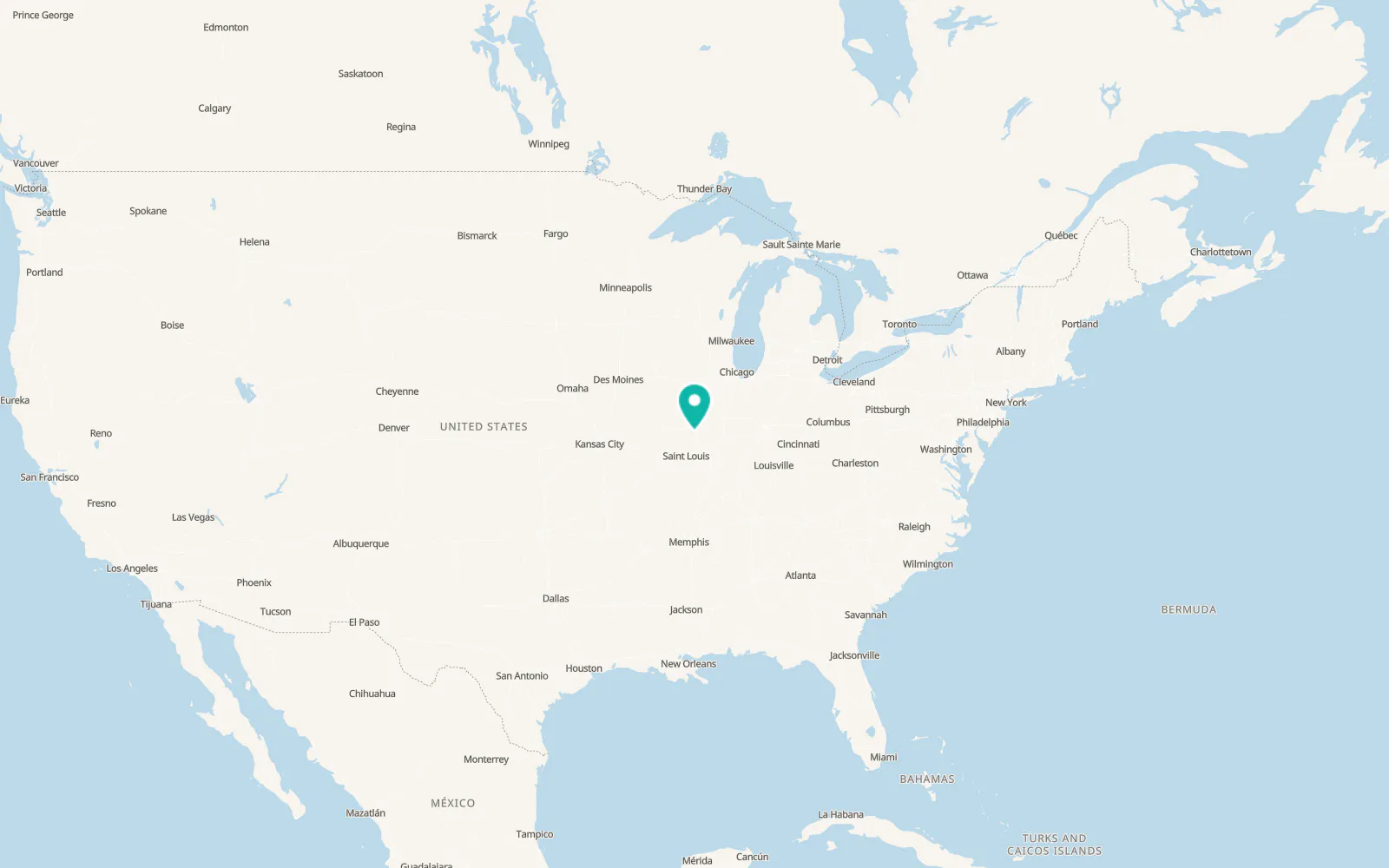 Map of Virden