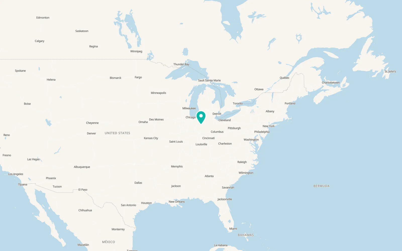 Map of Wabash