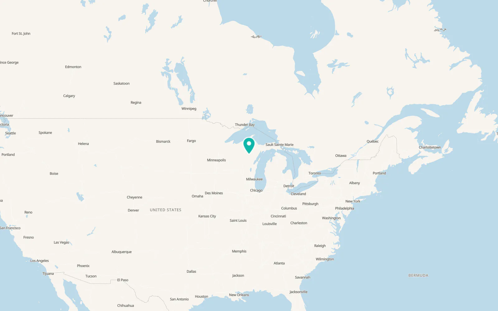 Map of Wabeno