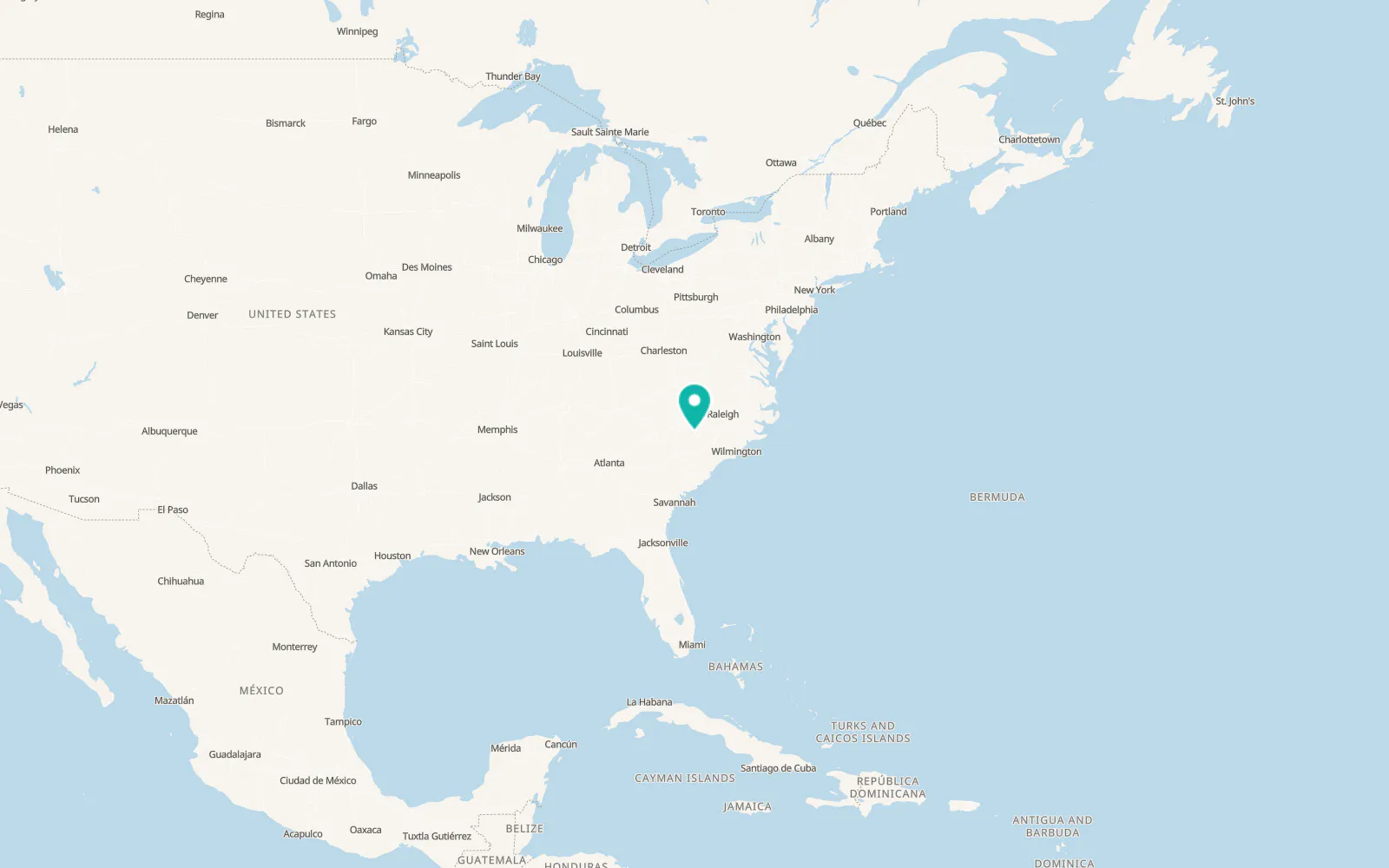Map of Wadesboro