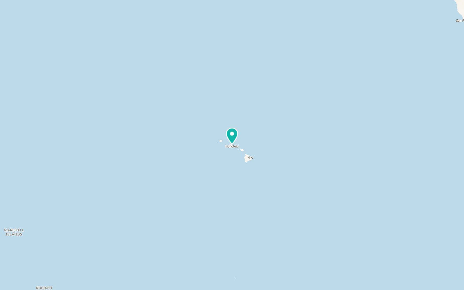 Map of Waikane
