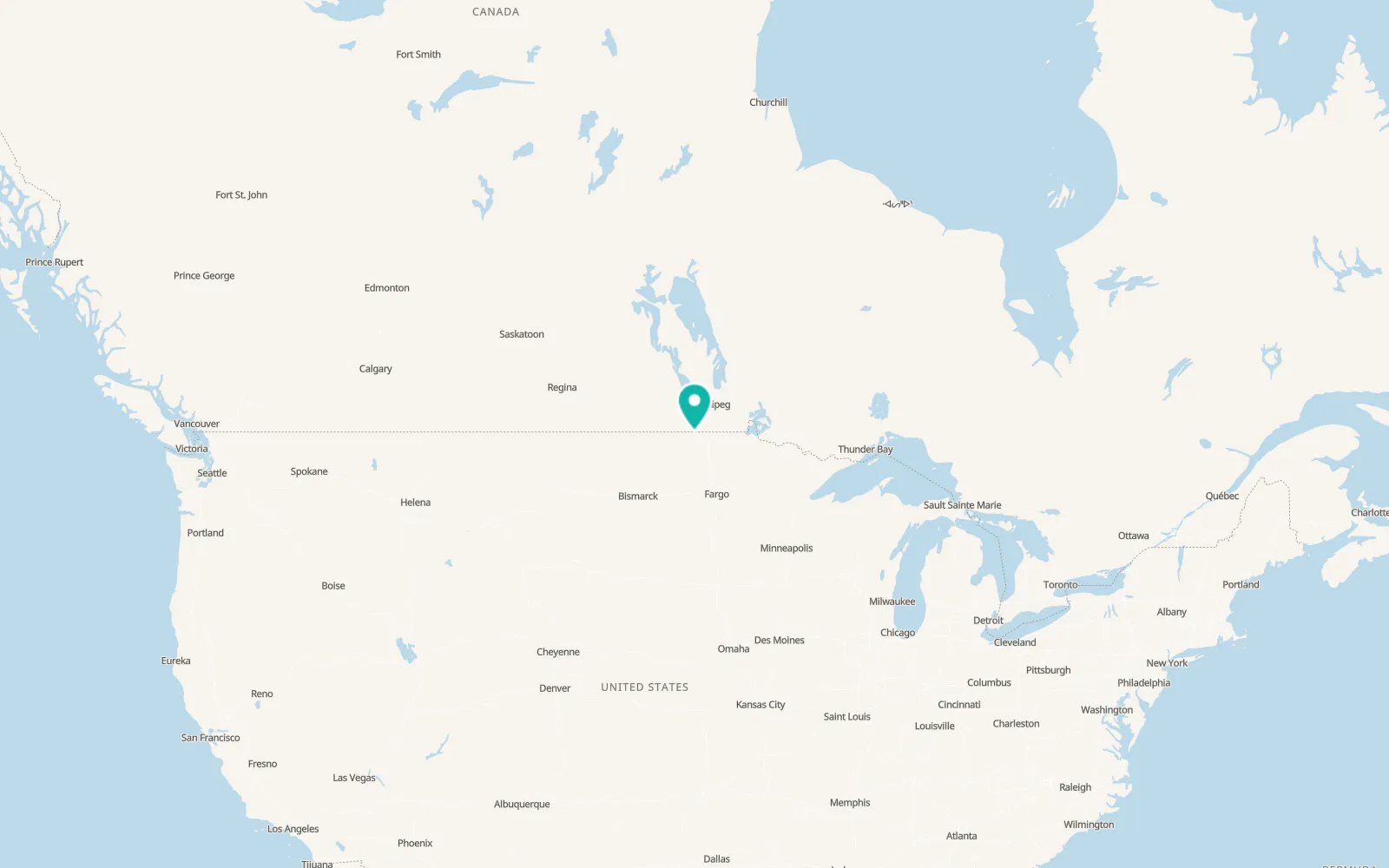 Map of Walhalla