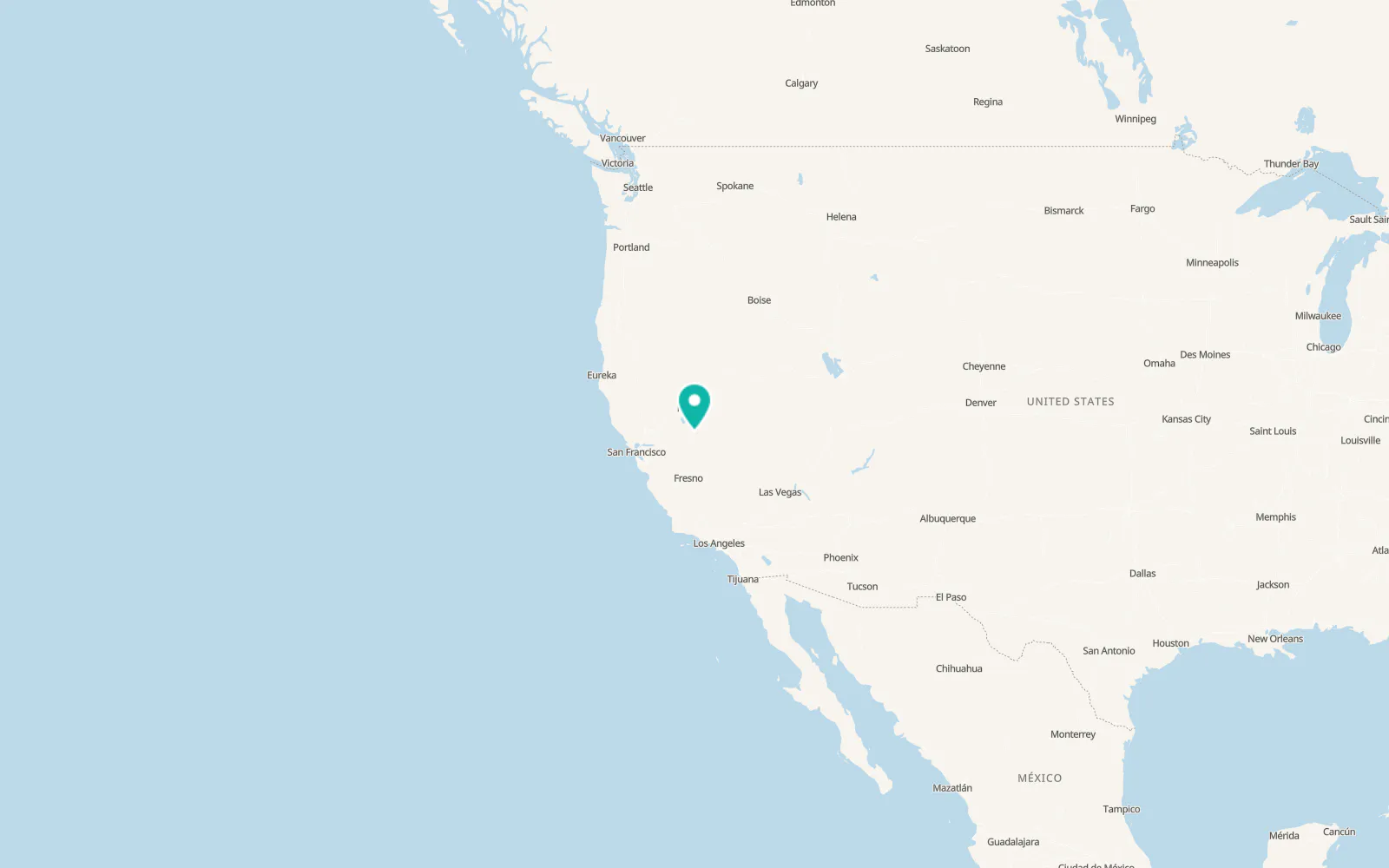Map of Walker