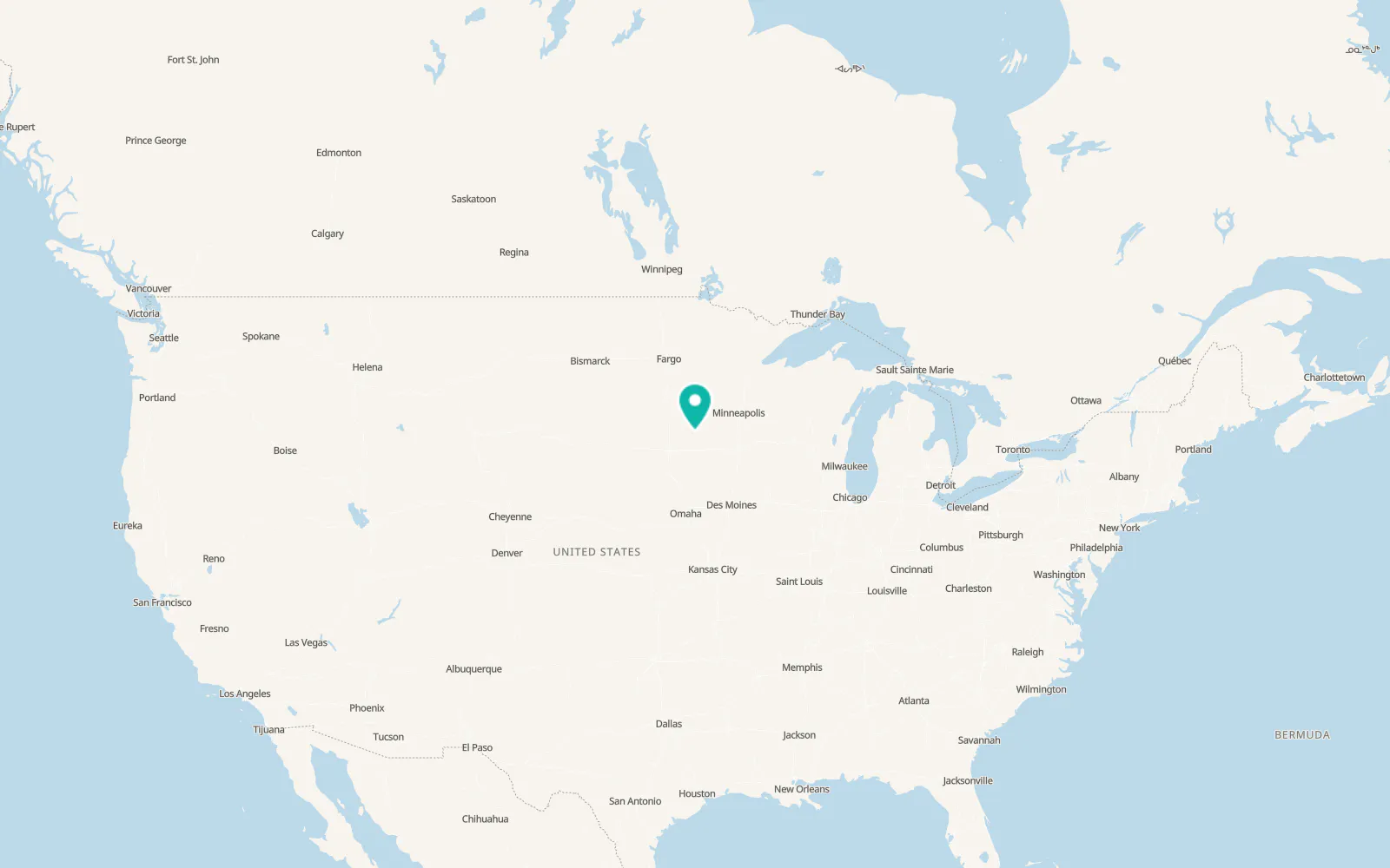Map of Walnut Grove