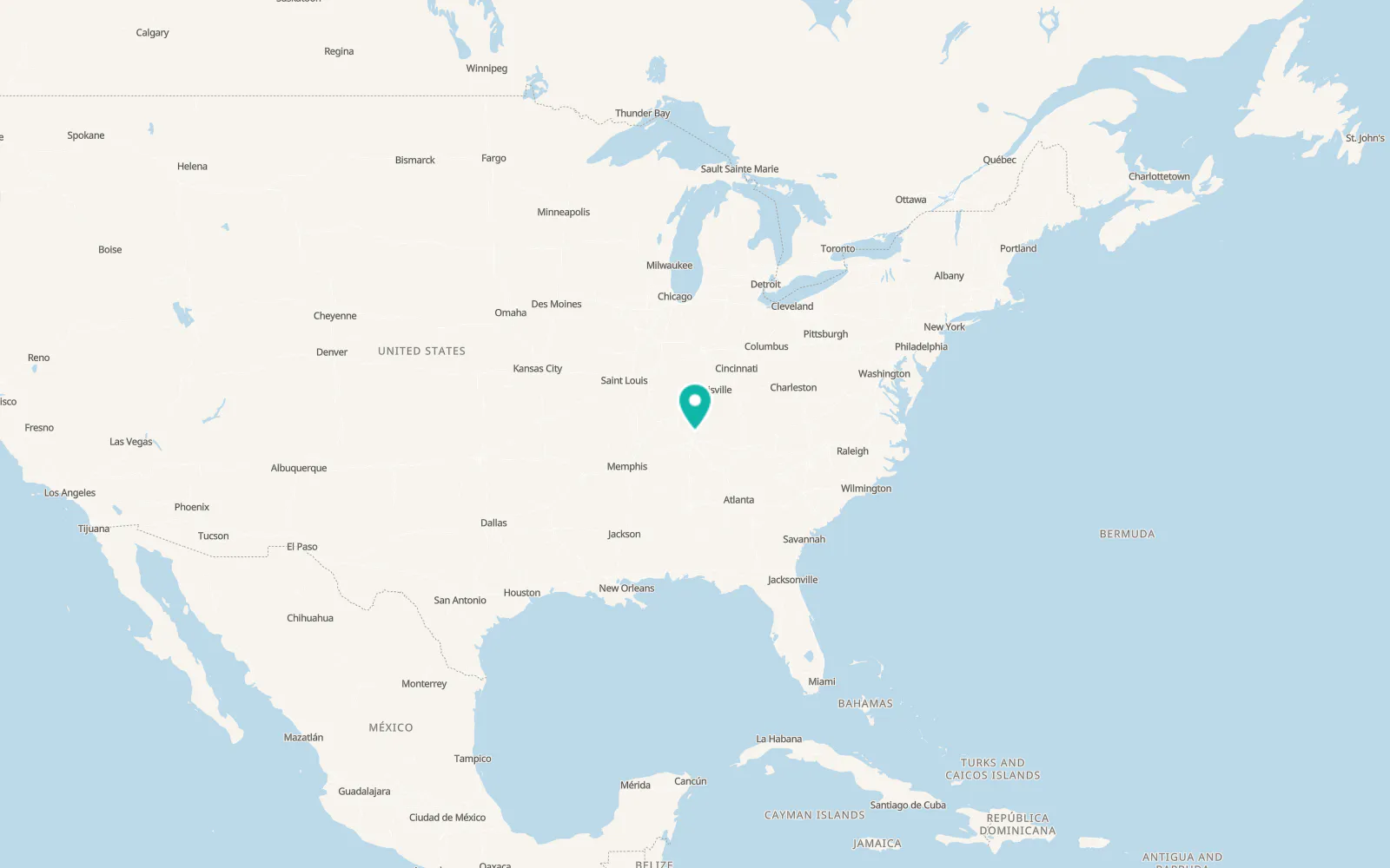 Map of Walnut Grove