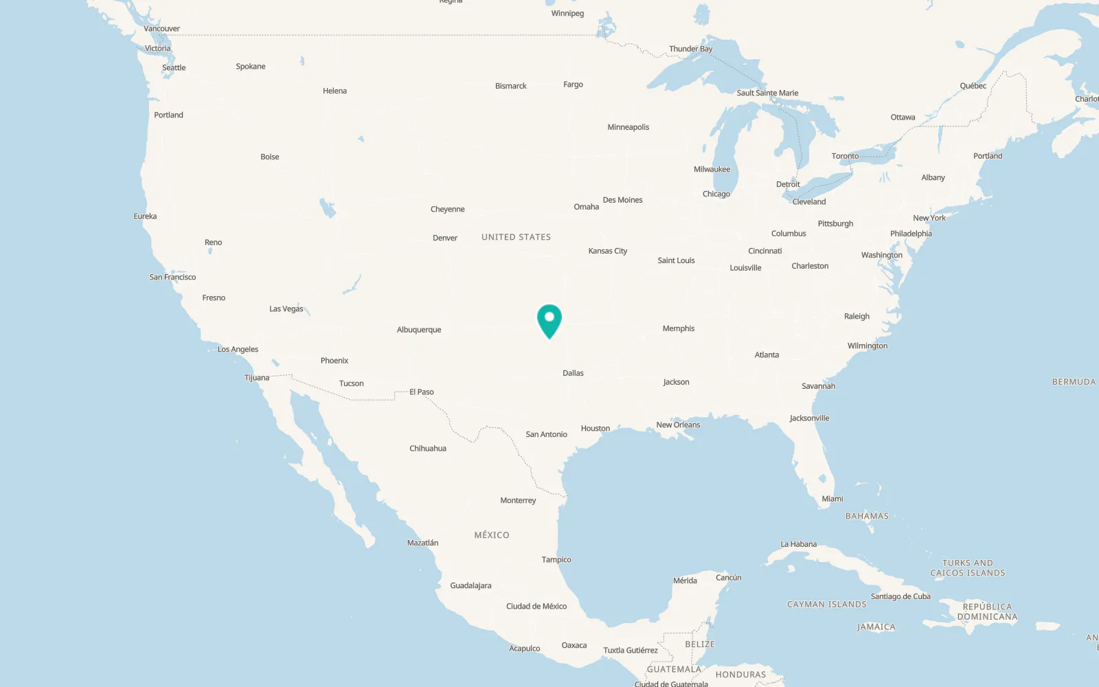 Map of Walters