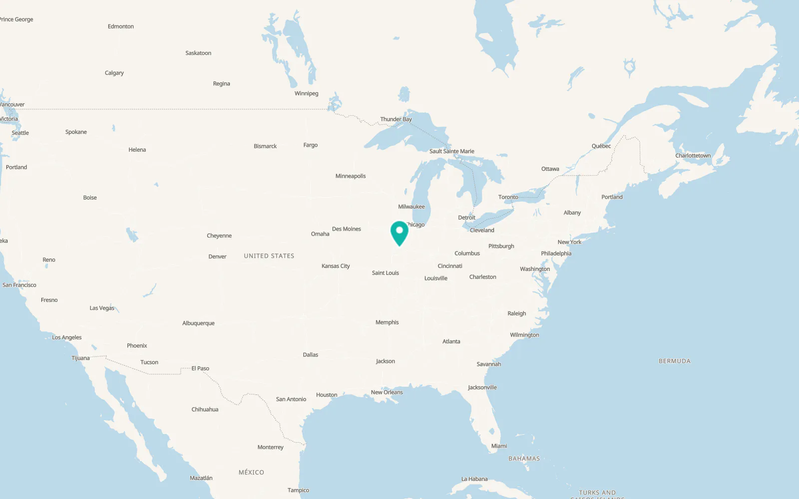 Map of Wapella