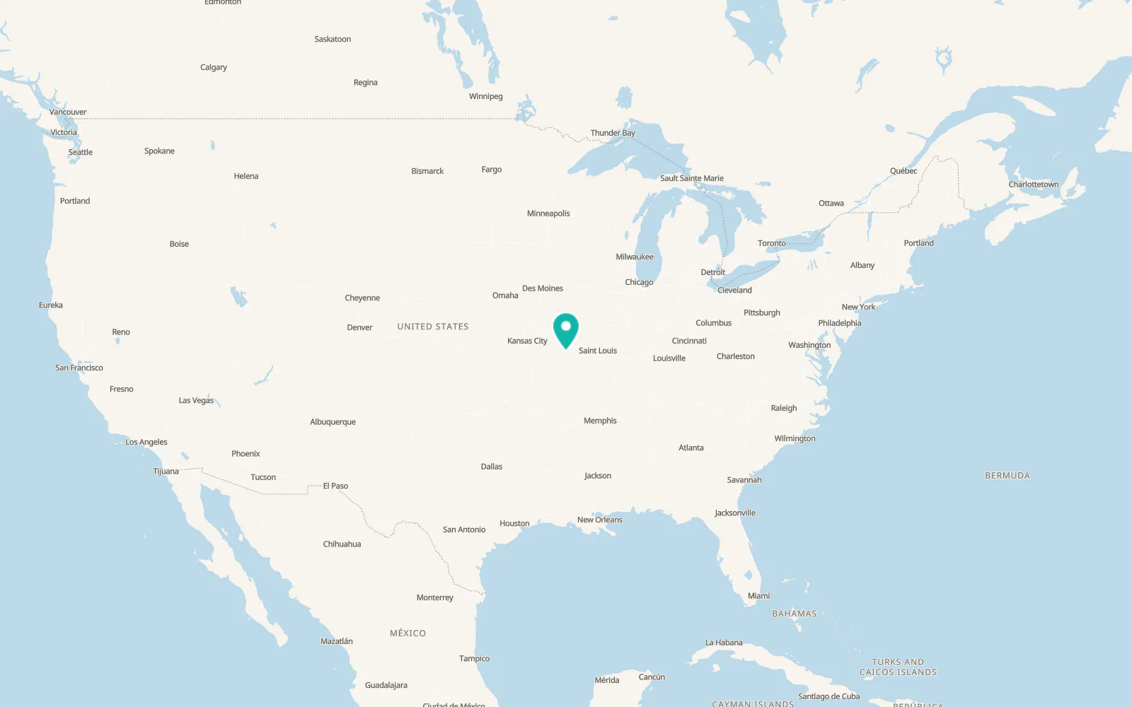 Map of Wardsville