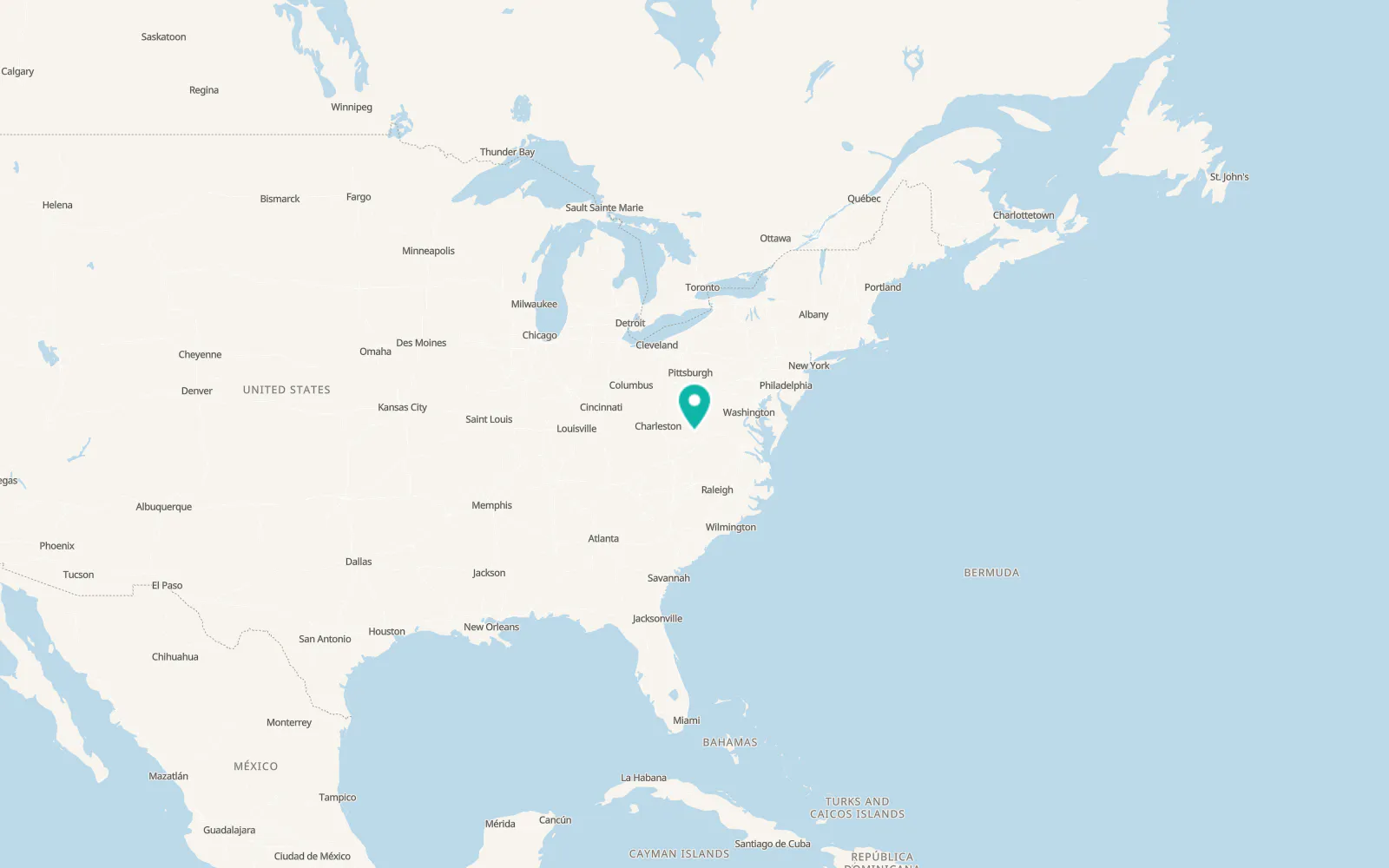 Map of Warm Springs