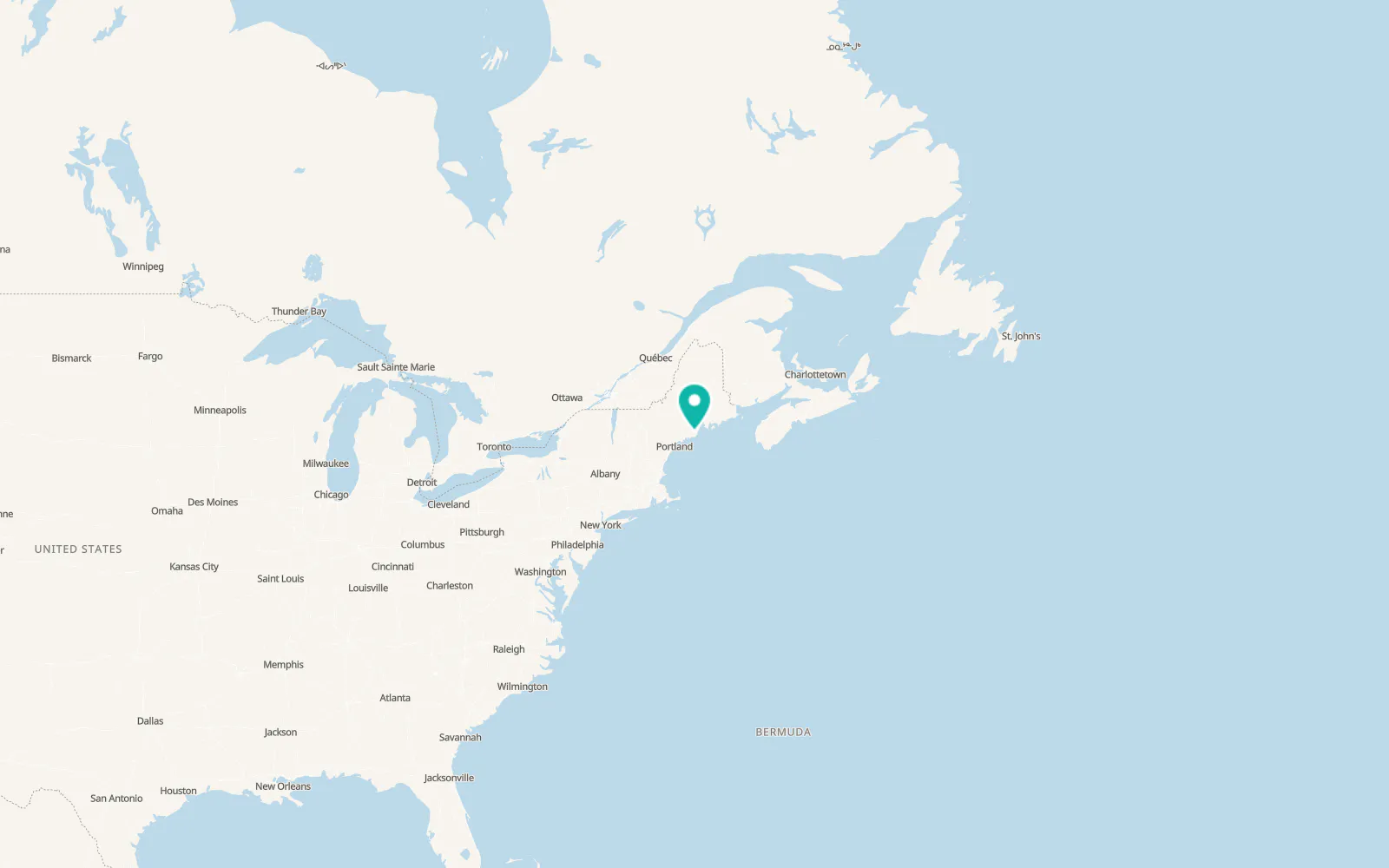 Map of Warren