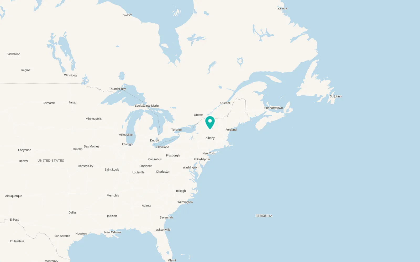 Map of Warrensburg
