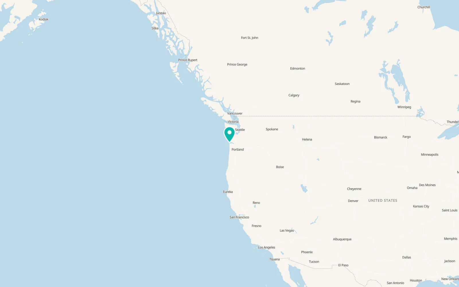 Map of Warrenton