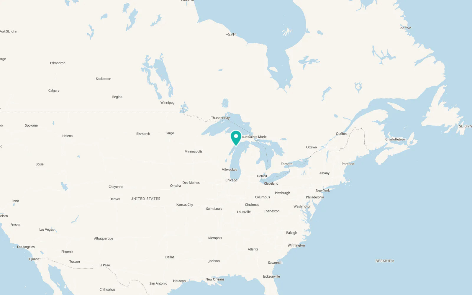 Map of Washington