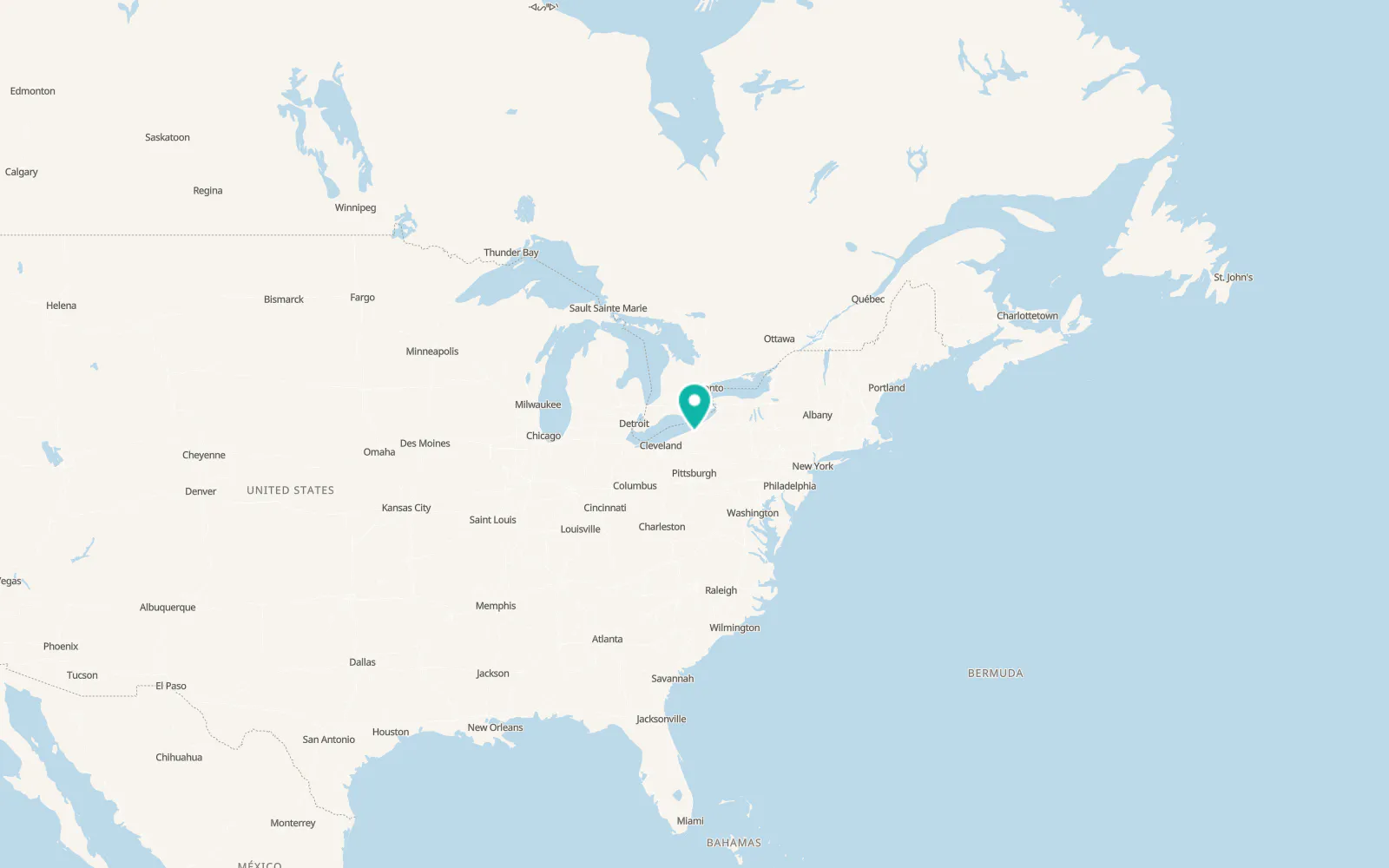 Map of Waterford