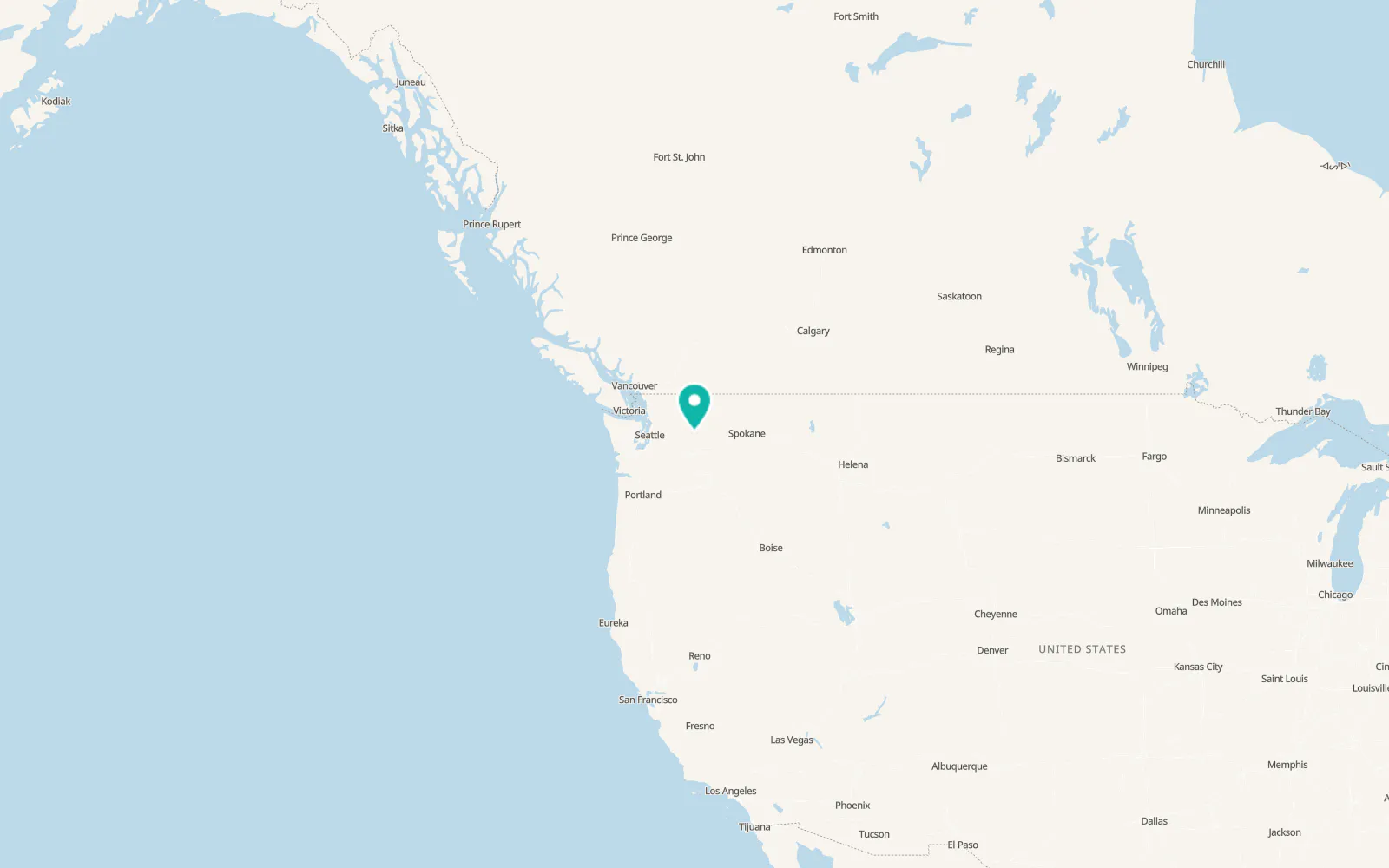 Map of Waterville