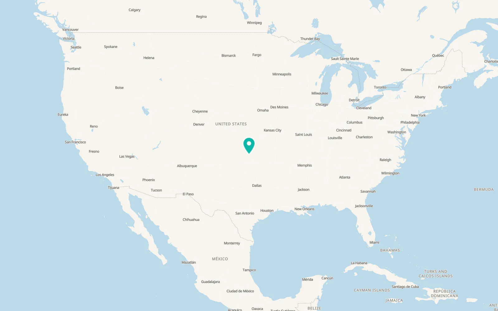 Map of Waukomis