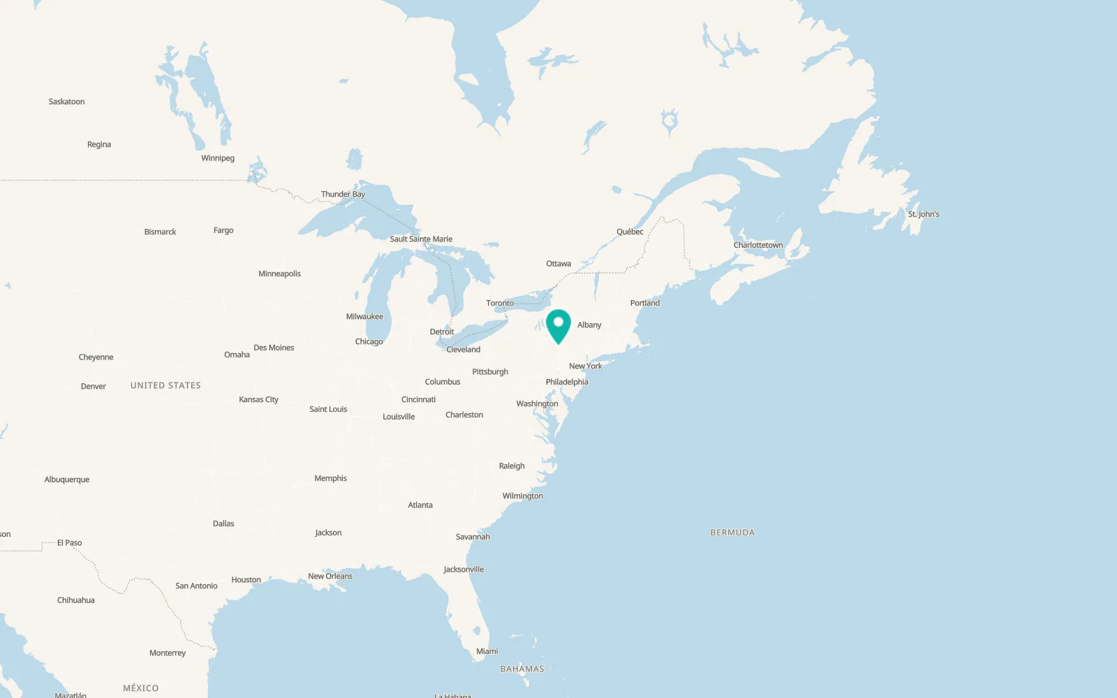 Map of Waverly