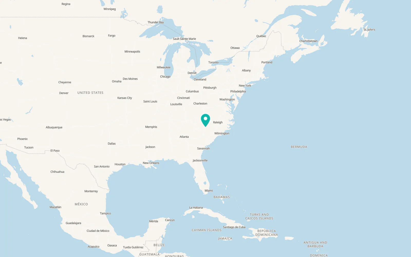 Map of Waxhaw
