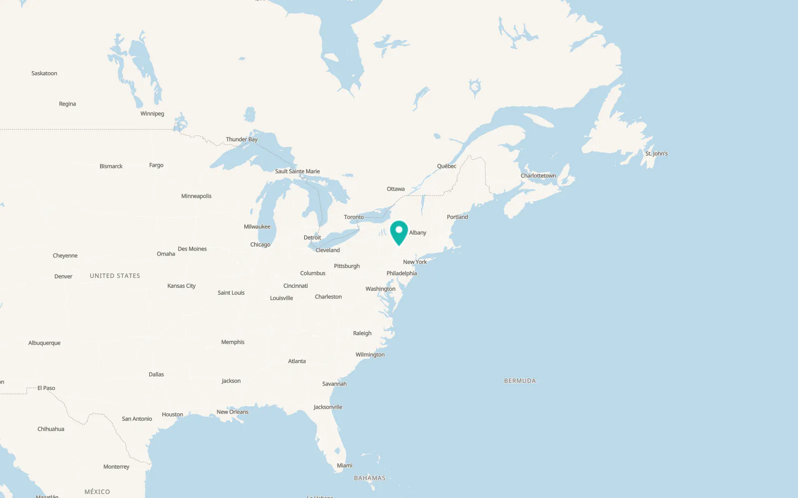Map of Waymart