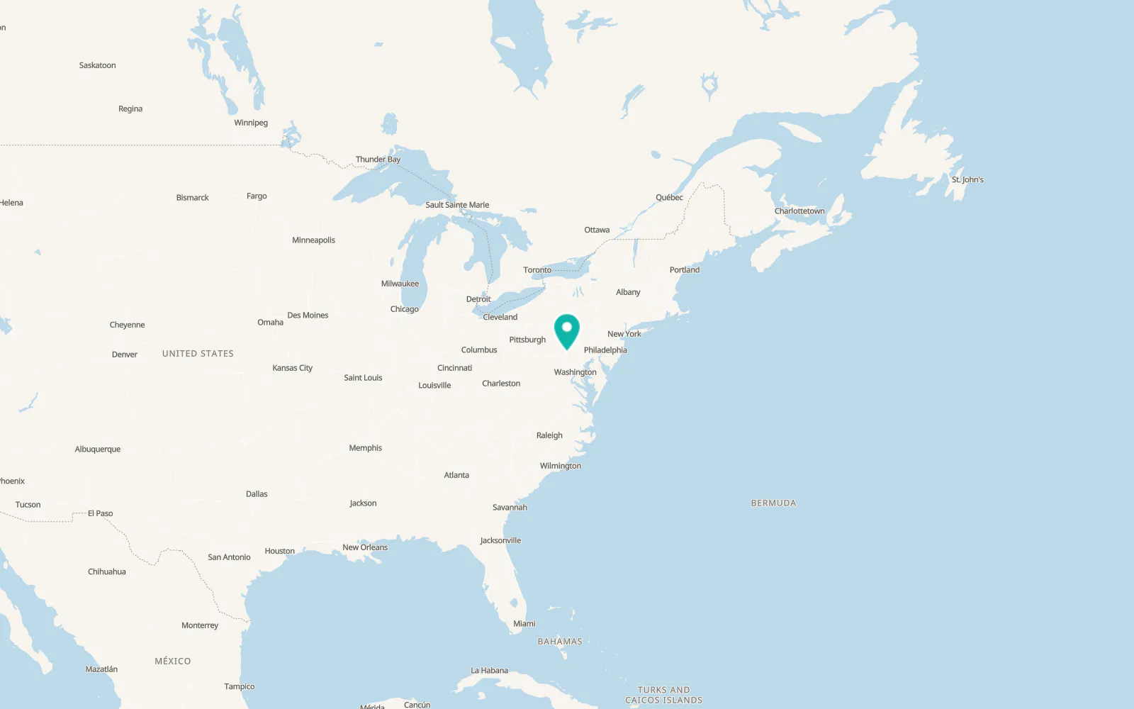 Map of Wayne Heights