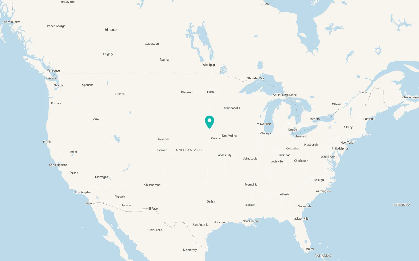 Map of Wayne