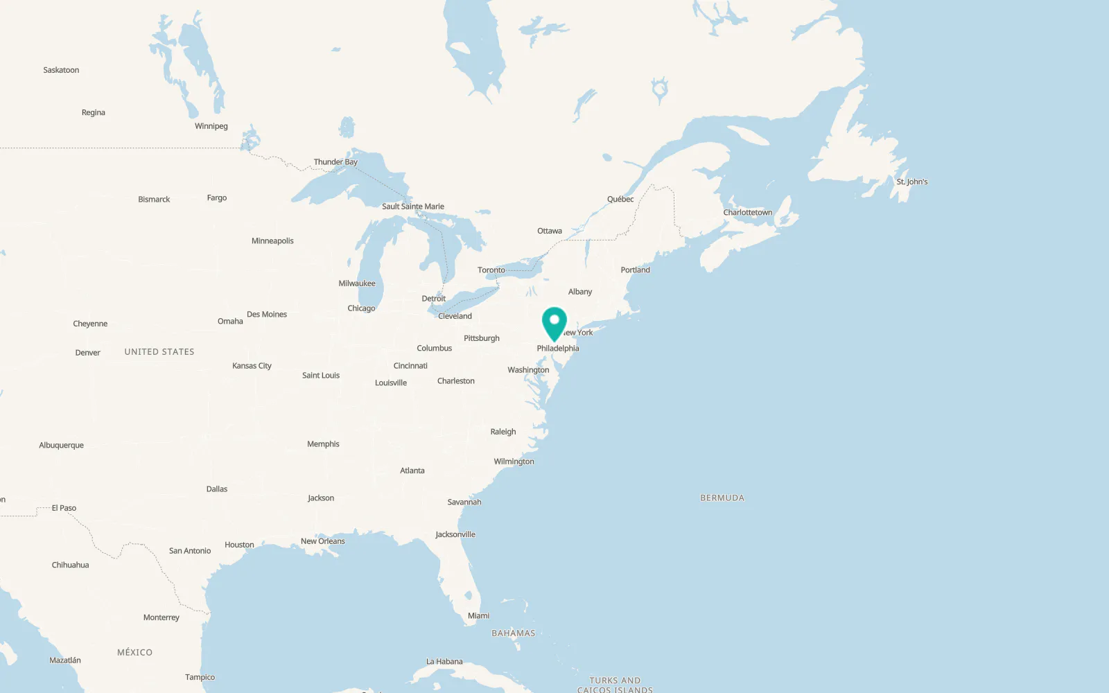Map of Wayne
