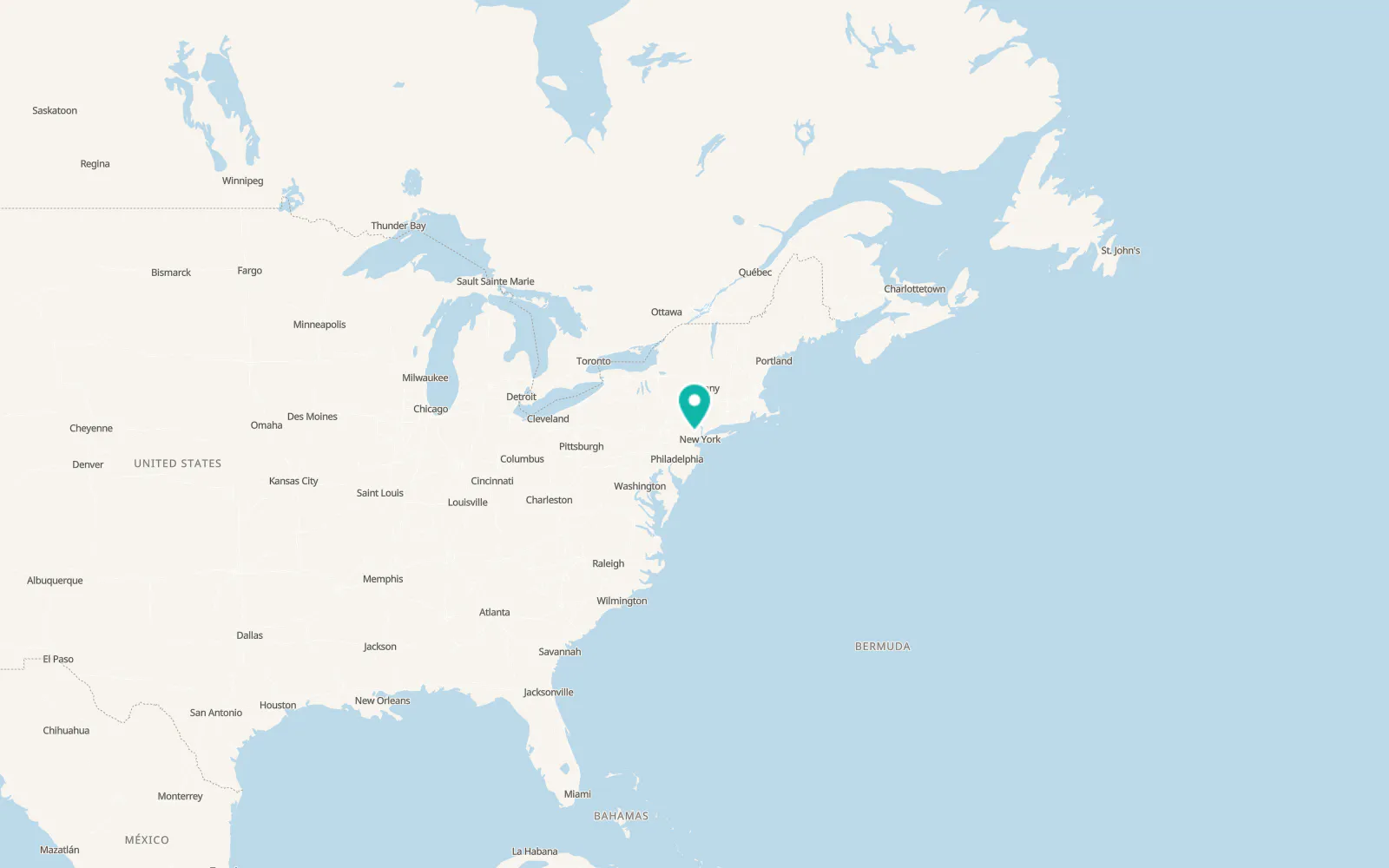 Map of Wayne