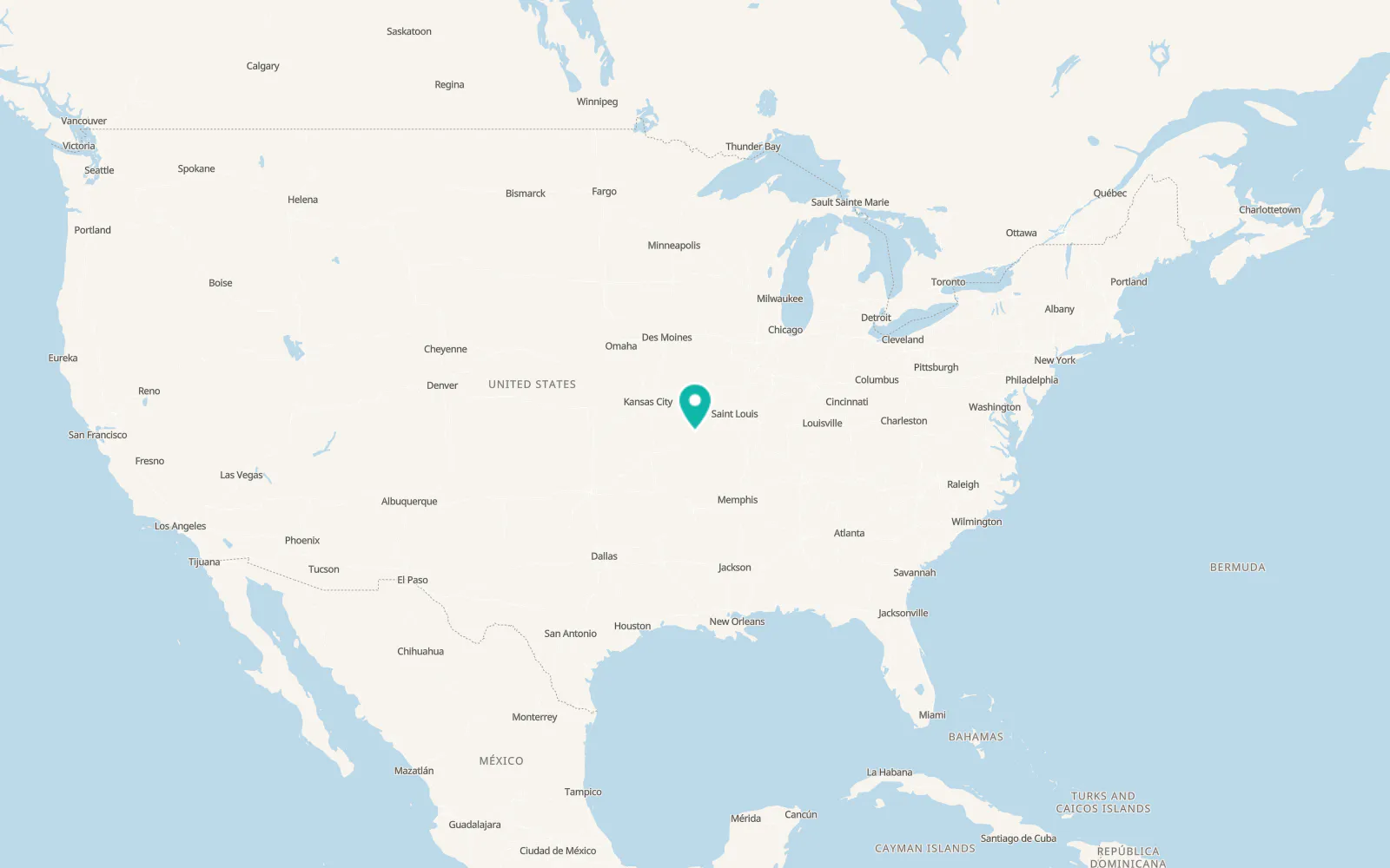 Map of Waynesville