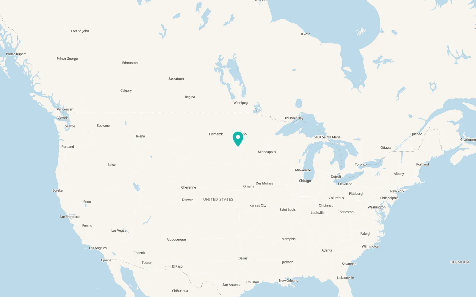 Map of Webster