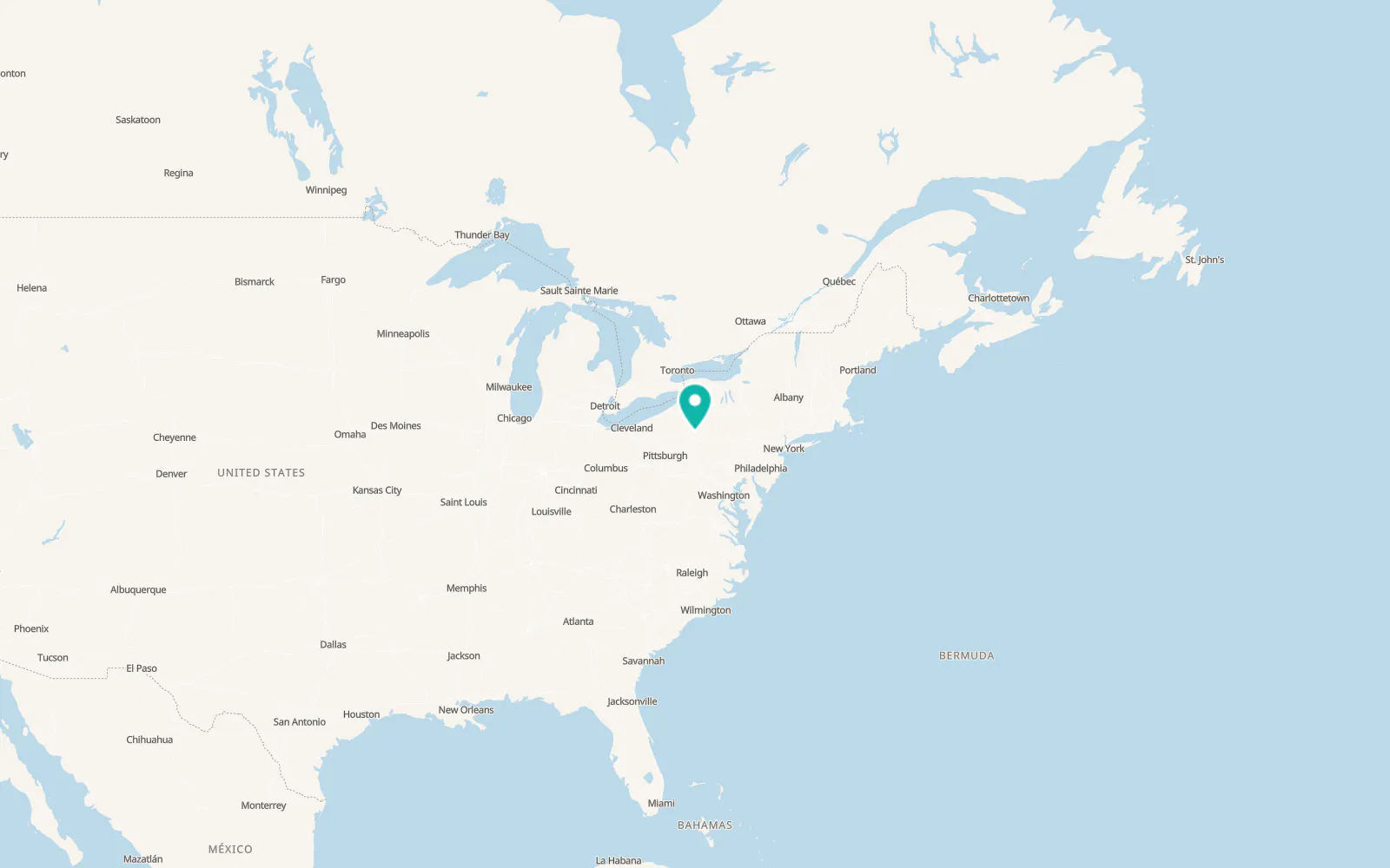 Map of Weedville