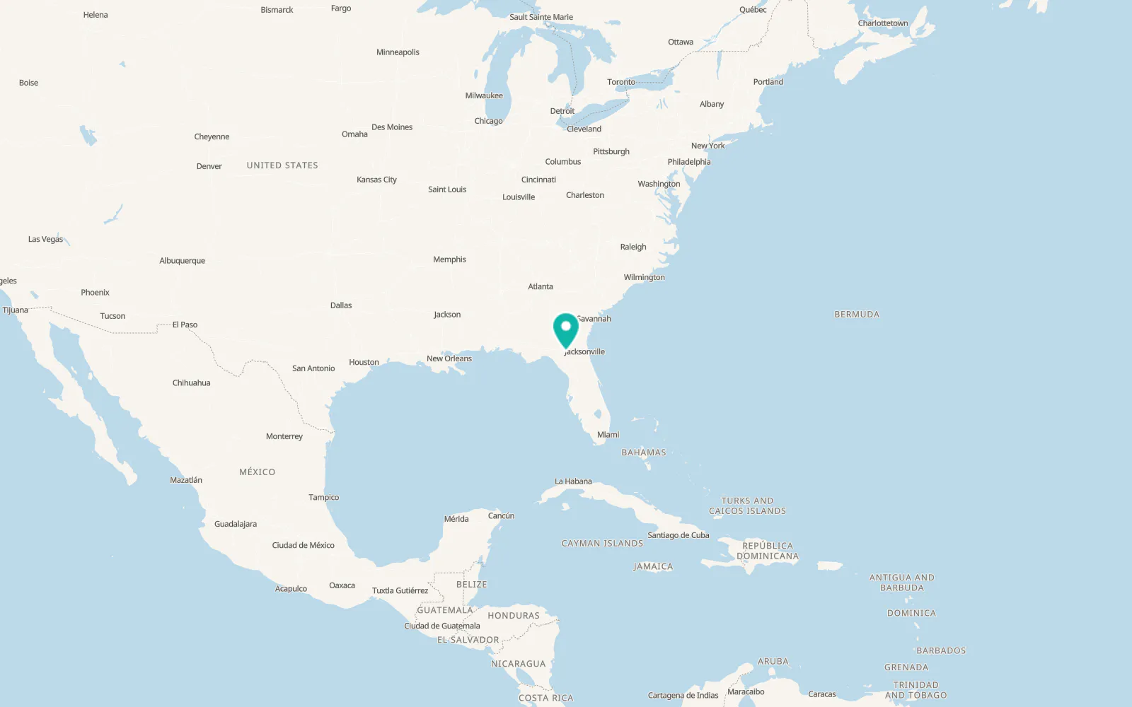 Map of Wellborn