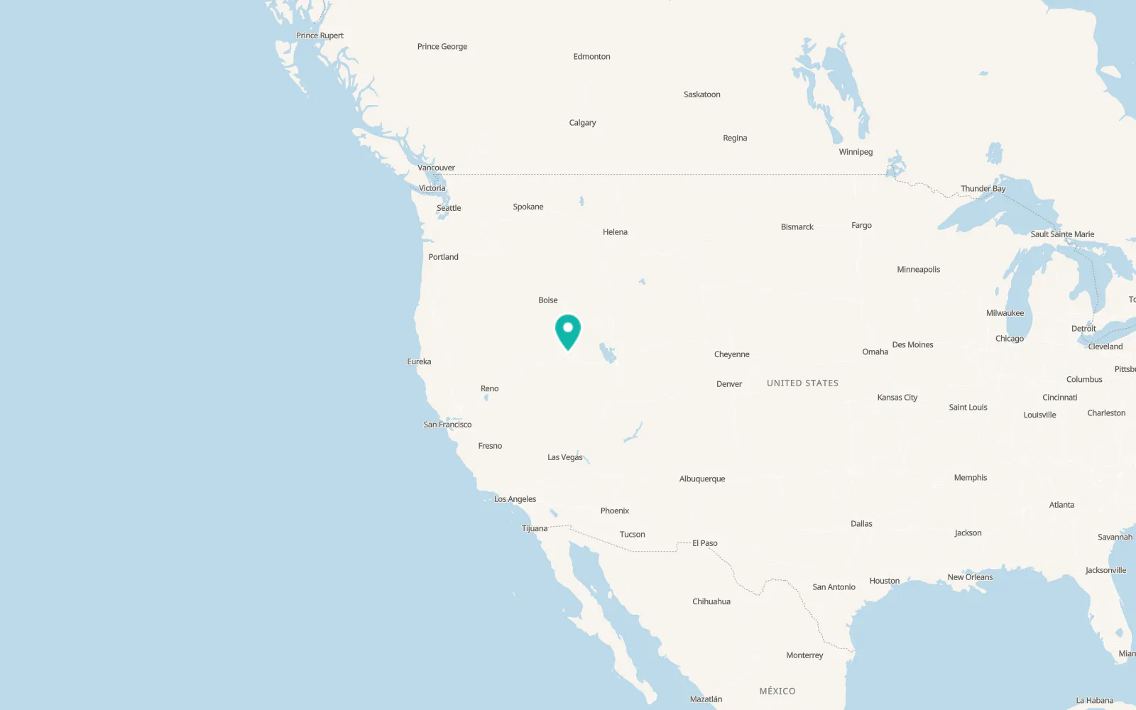 Map of Wells