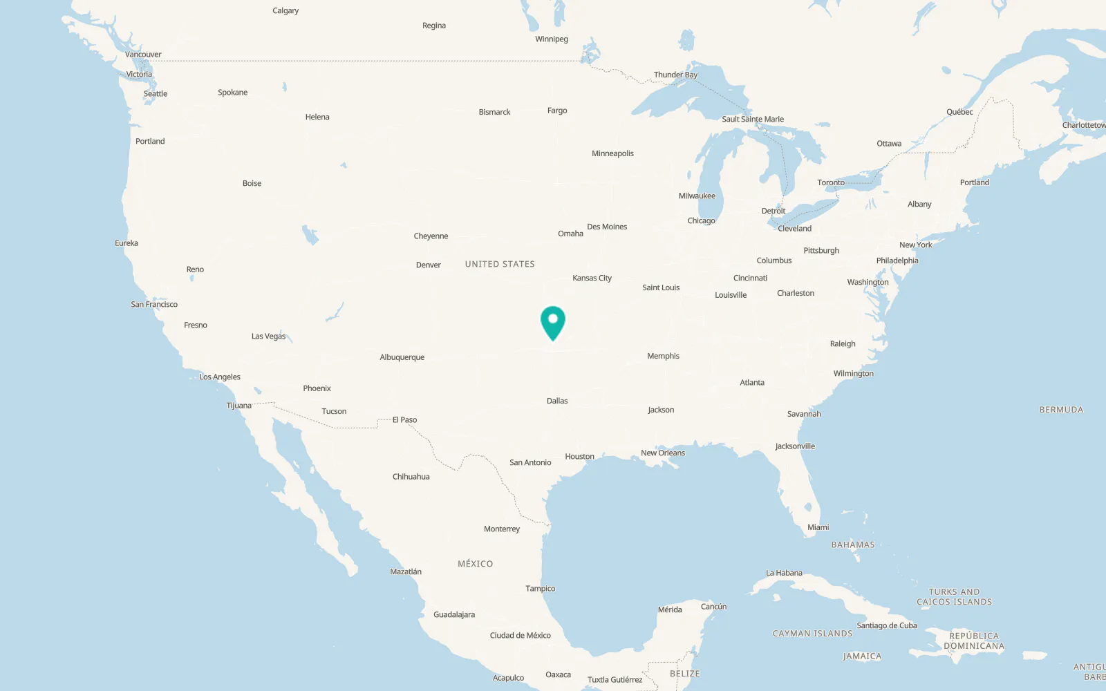 Map of Wellston
