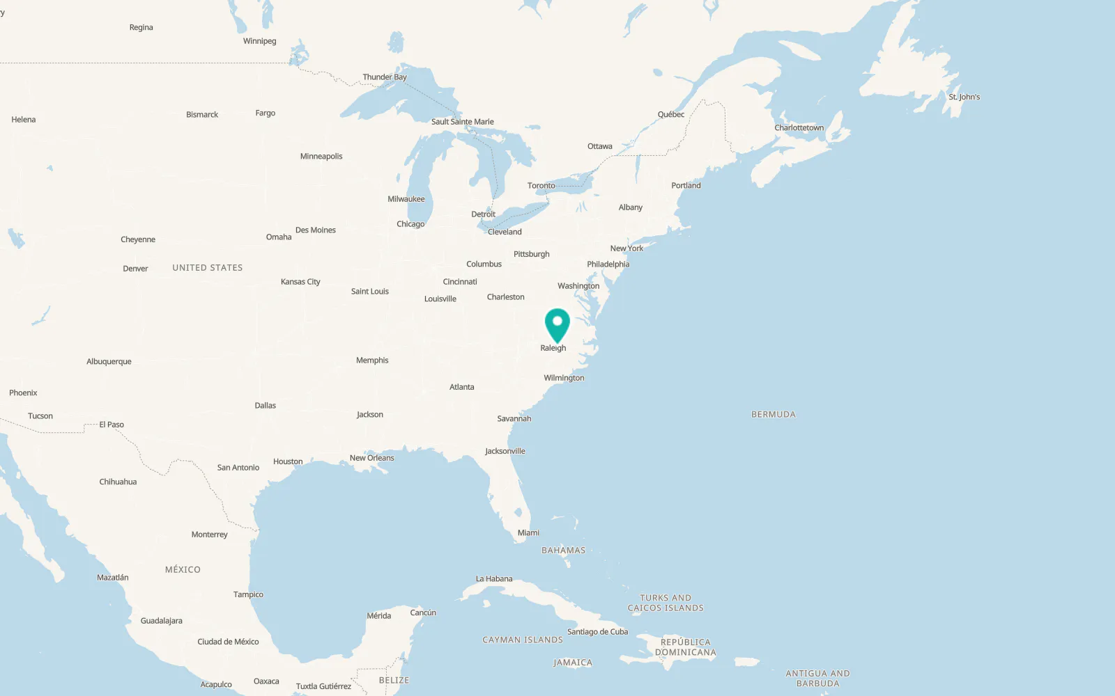 Map of Wendell