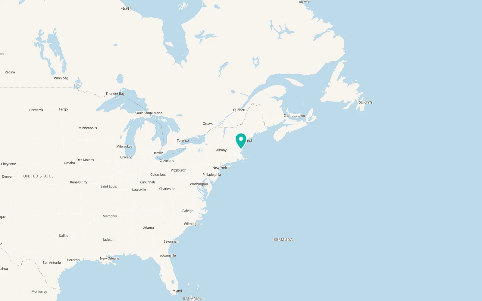 Map of Wenham