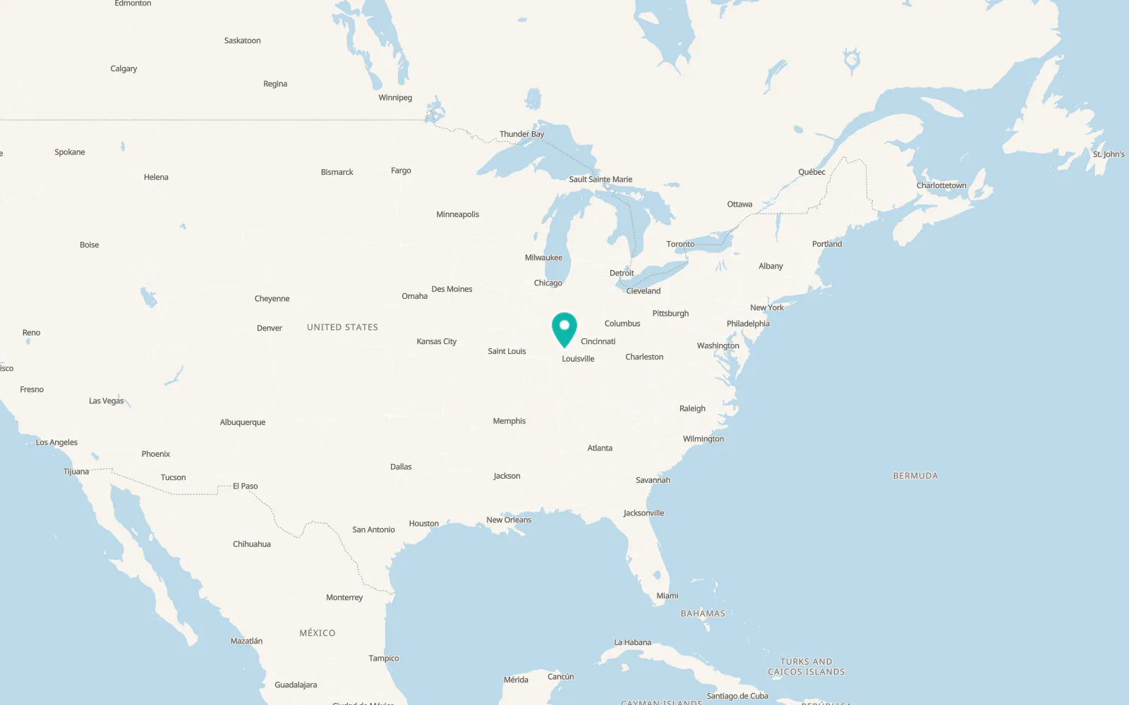 Map of West Baden Springs