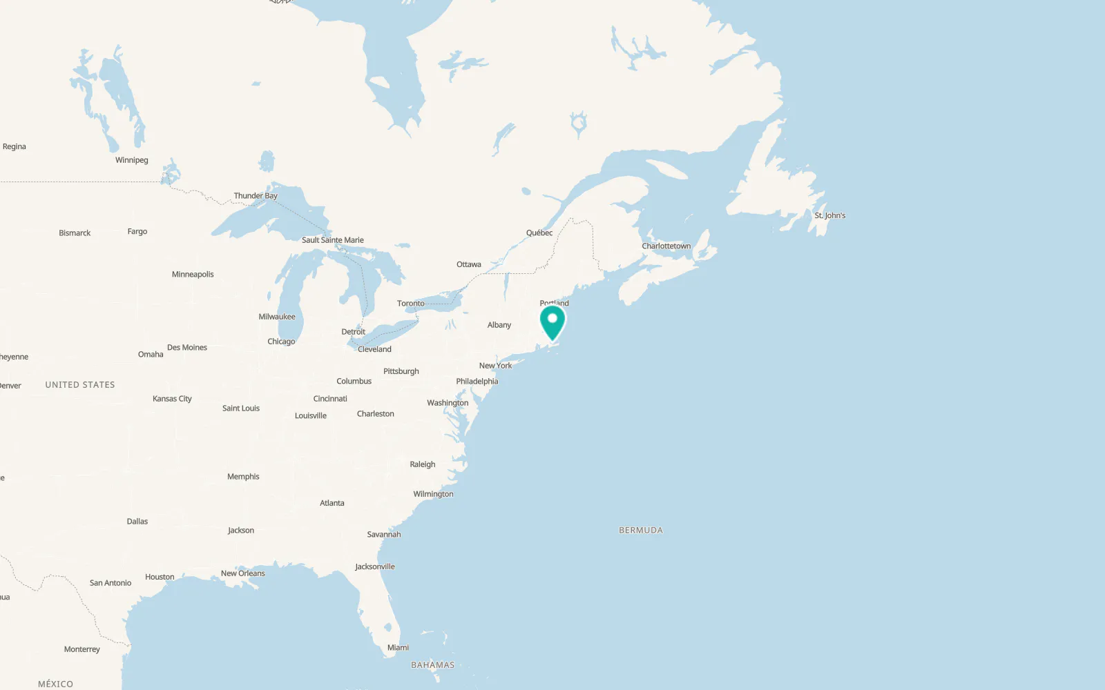 Map of West Barnstable
