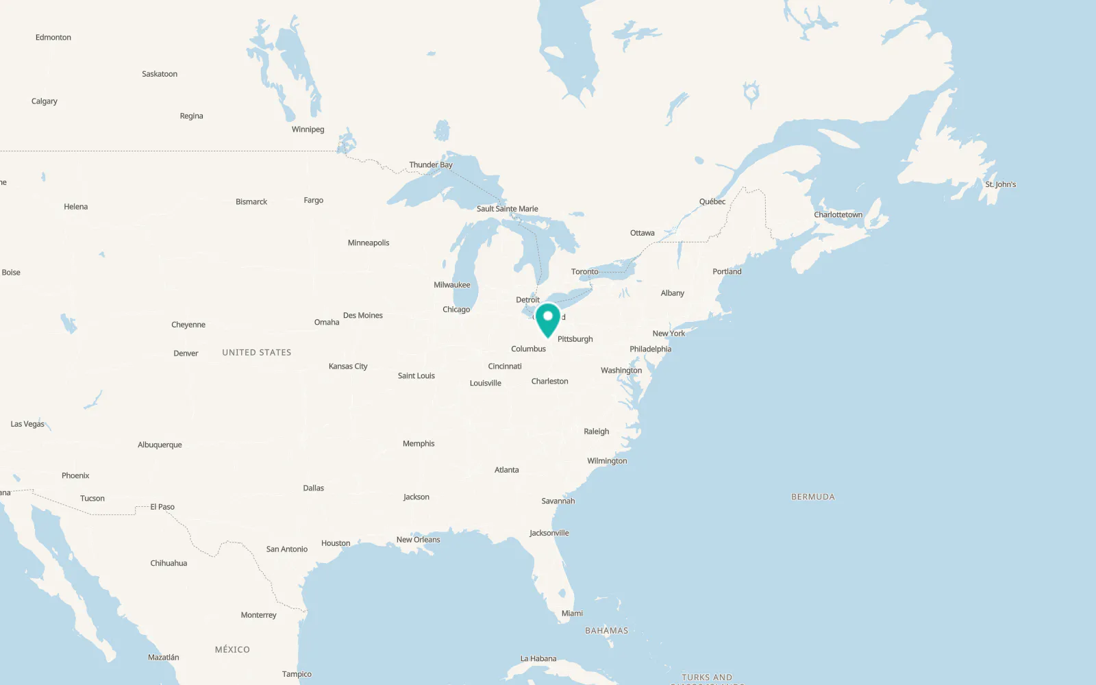 Map of West Lafayette