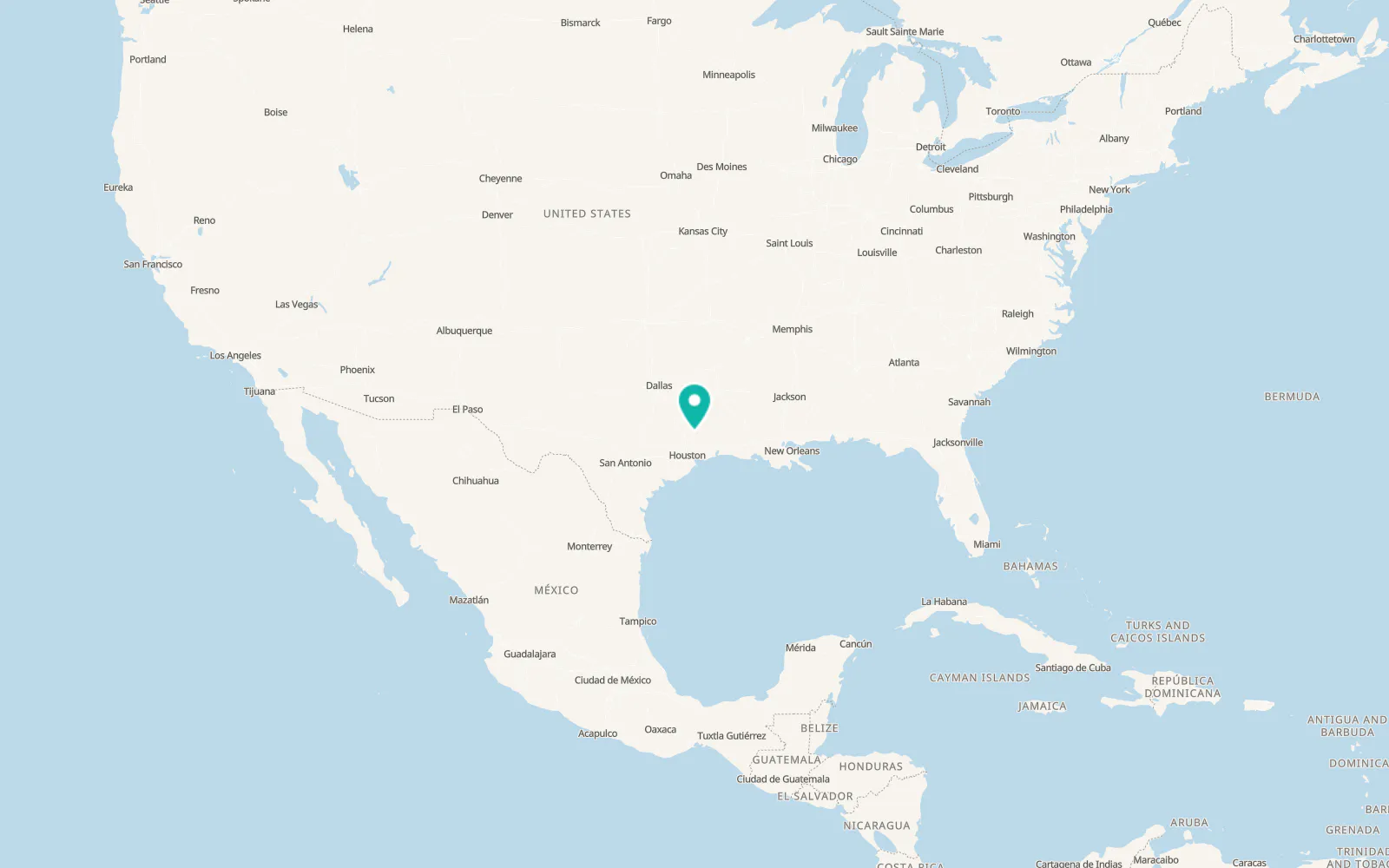 Map of West Livingston